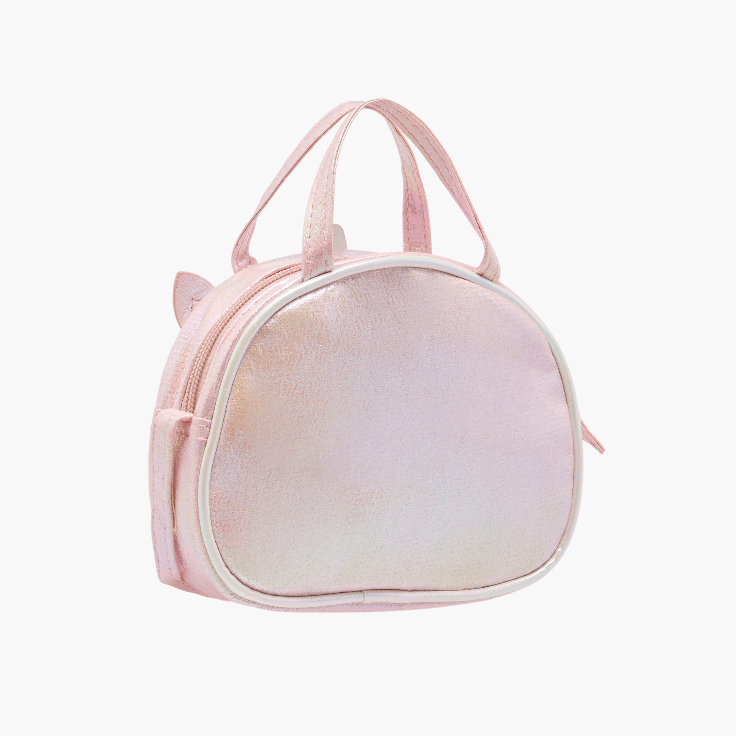 Flora Bella Unicorn Applique Sling Bag with Zip Closure-girls-accessories-bags-image-3