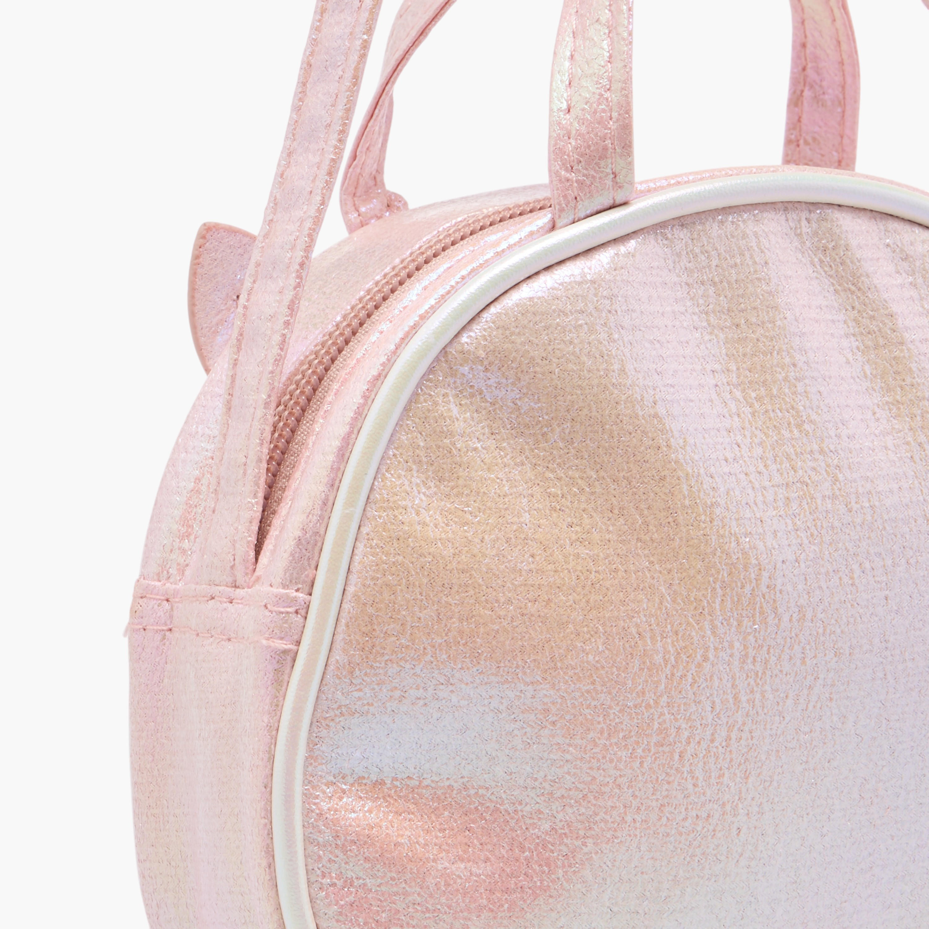 Flora Bella Unicorn Applique Sling Bag with Zip Closure-girls-accessories-bags-image-5