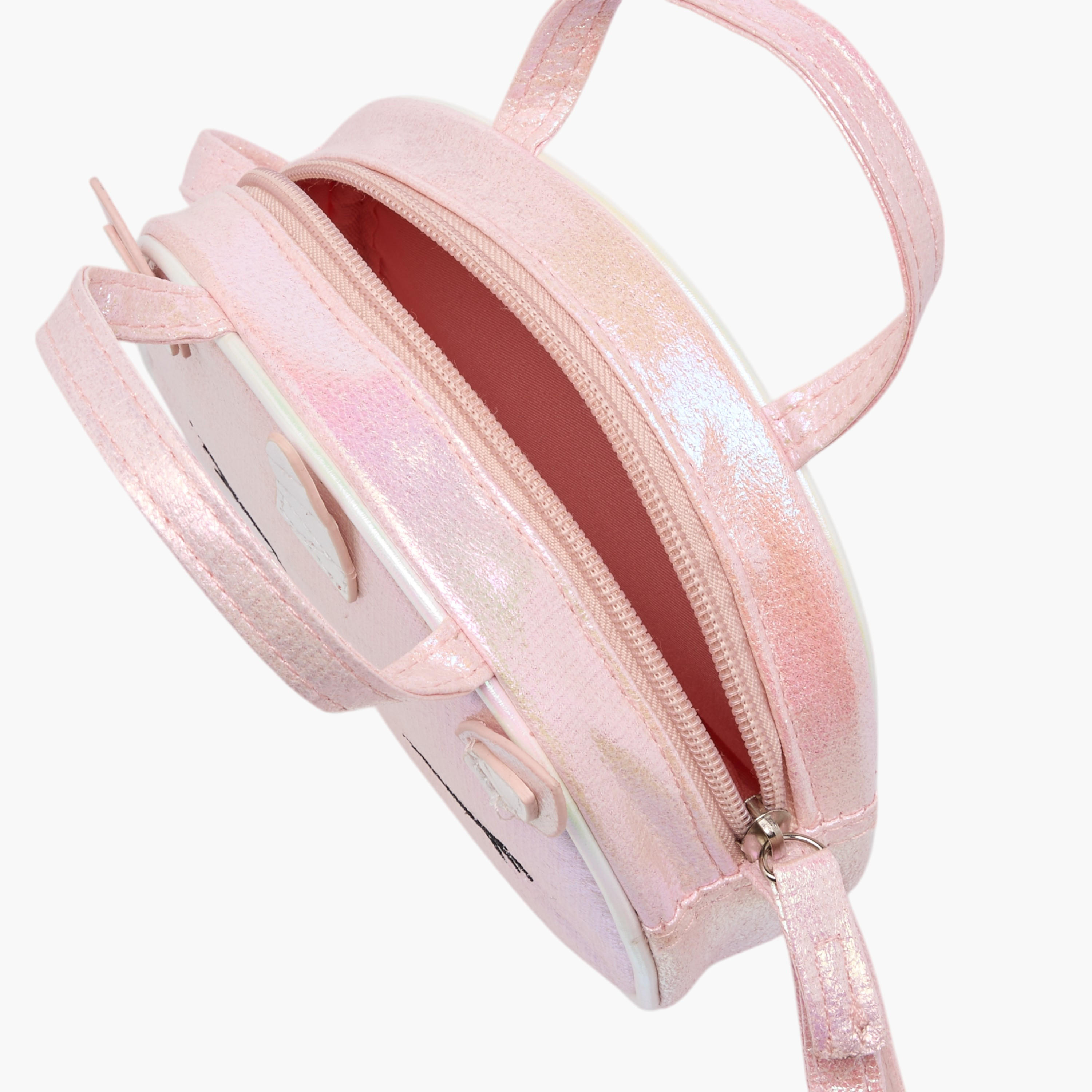 Flora Bella Unicorn Applique Sling Bag with Zip Closure-girls-accessories-bags-image-7