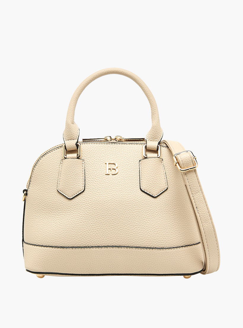 شنطة توتي سادة بسحاب إغلاق وحزام قابل للفصل من فلورا بيلا-women-bagsandwallets-handbags-image-1