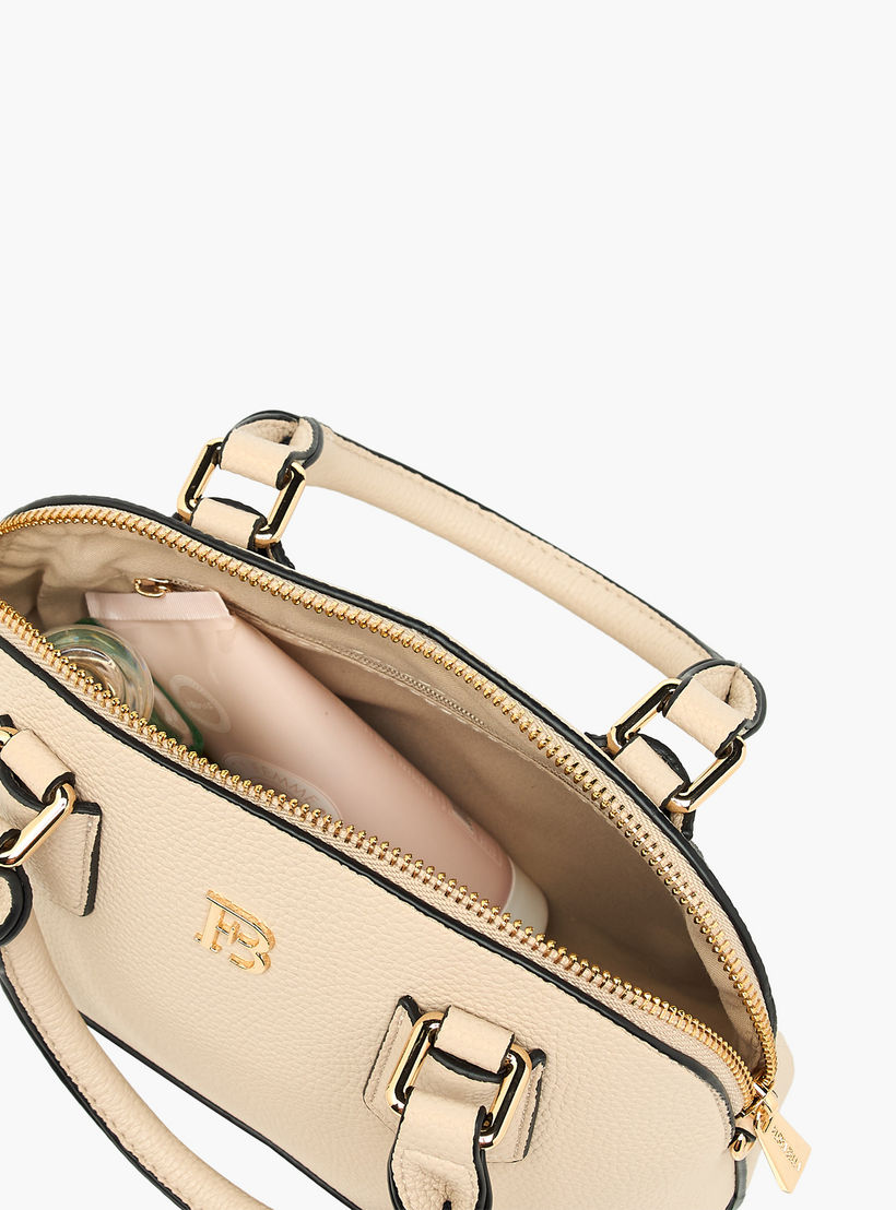 شنطة توتي سادة بسحاب إغلاق وحزام قابل للفصل من فلورا بيلا-women-bagsandwallets-handbags-image-10