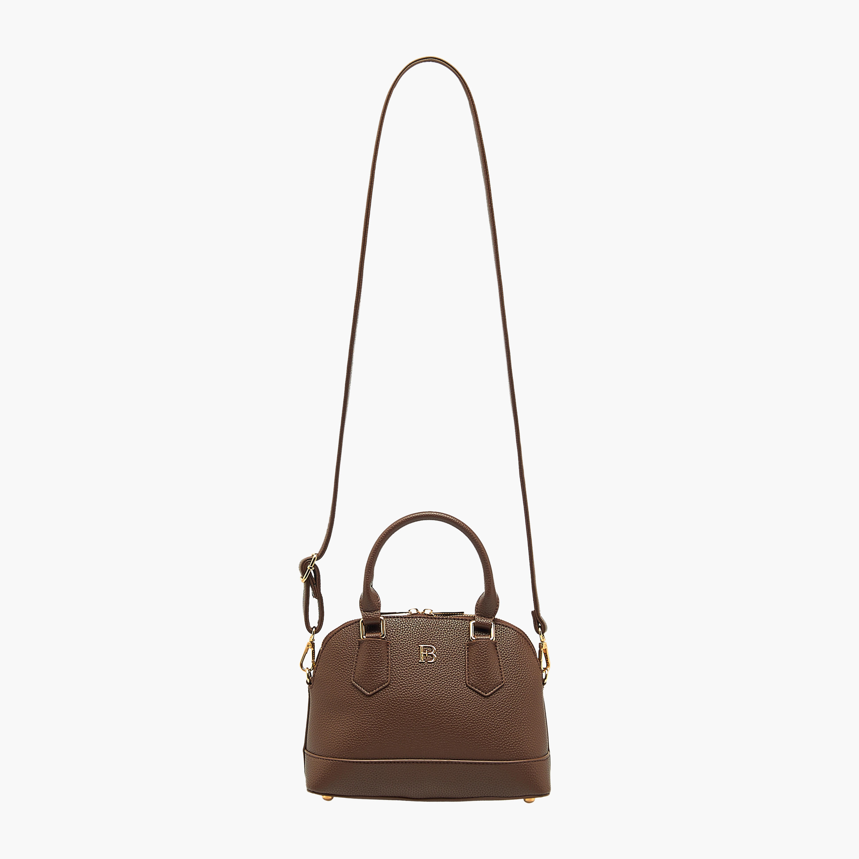 شنطة توتي سادة بسحاب إغلاق وحزام قابل للفصل من فلورا بيلا-women-bagsandwallets-handbags-image-4