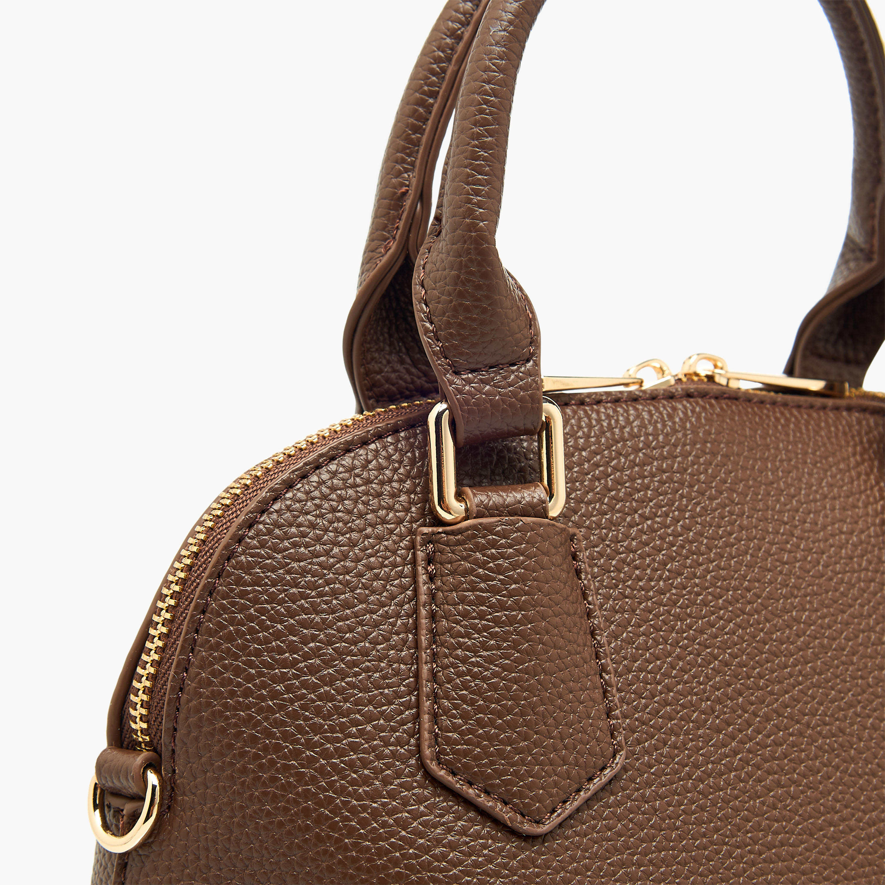 شنطة توتي سادة بسحاب إغلاق وحزام قابل للفصل من فلورا بيلا-women-bagsandwallets-handbags-image-7