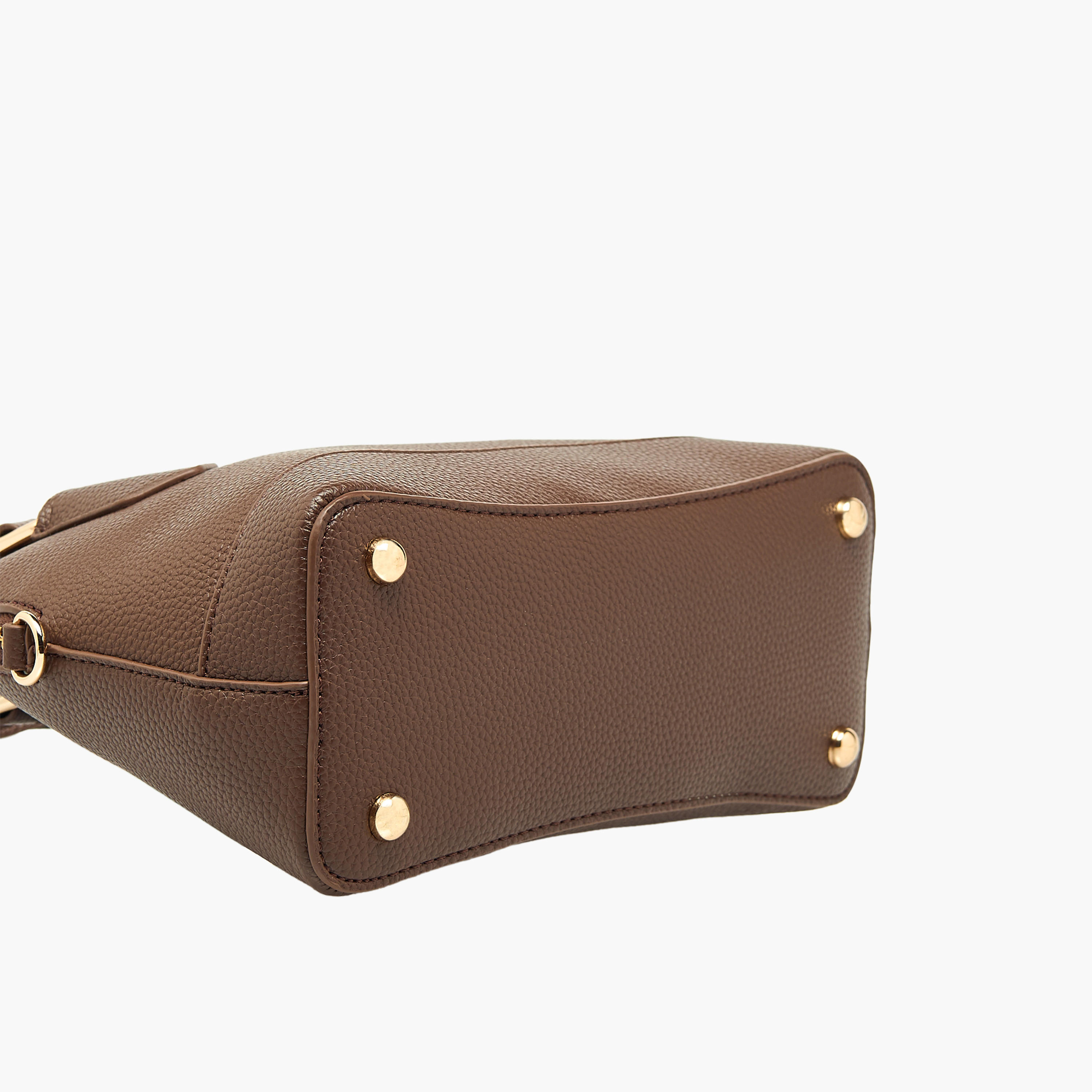 شنطة توتي سادة بسحاب إغلاق وحزام قابل للفصل من فلورا بيلا-women-bagsandwallets-handbags-image-8