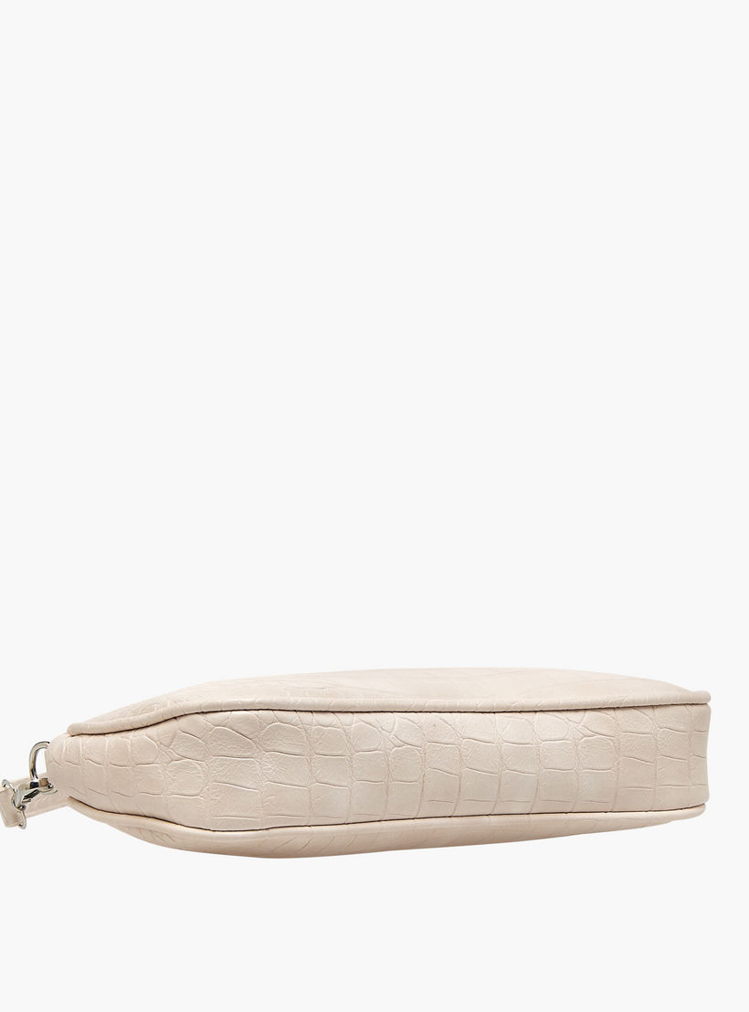 شنطة كتف بارزة الملمس بحزام قابل للفصل وسحاب إغلاق من فلورا بيلا-women-bagsandwallets-handbags-image-8