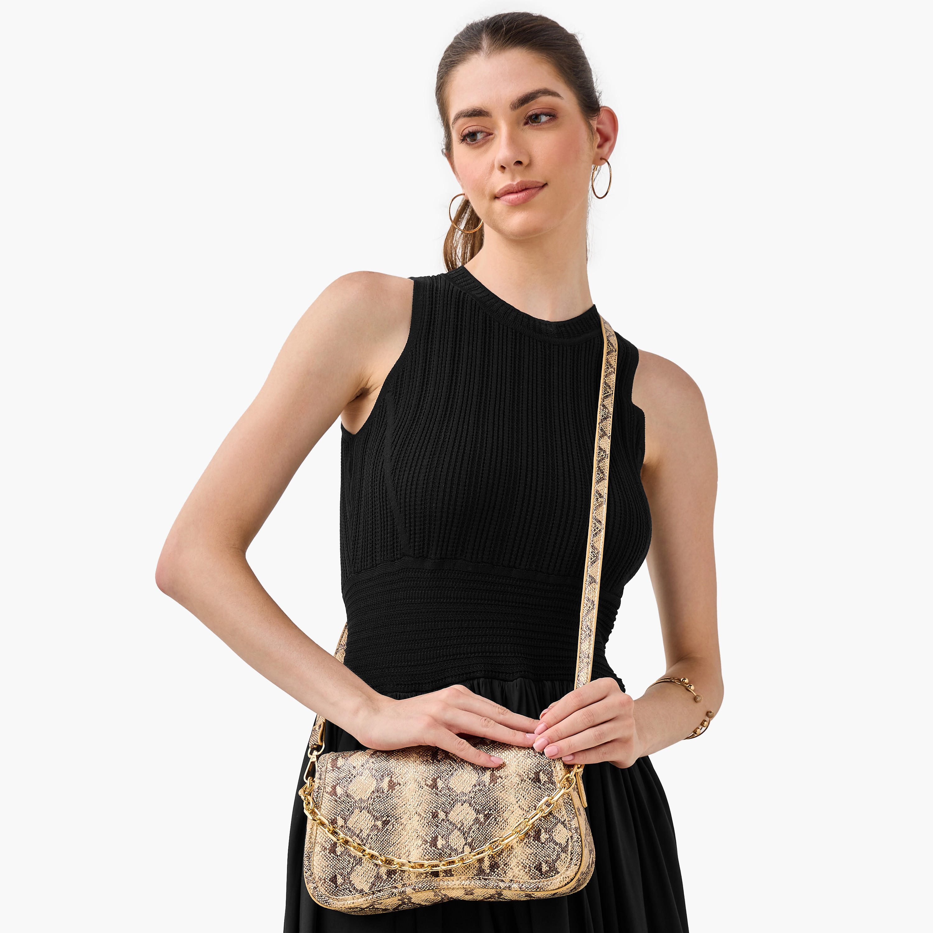 شنطة كروس بودي بحزام كتف قابل للفصل وطبعات حيوانات من فلورا بيلا-women-bagsandwallets-handbags-image-9