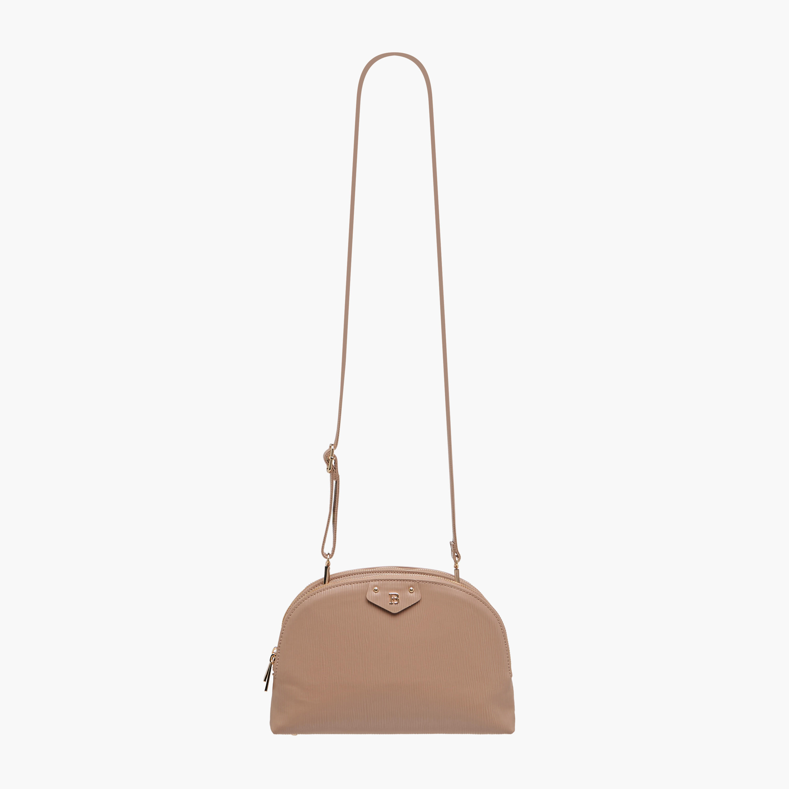 شنطة بارزة الملمس مع حزام قابل للفصل وإغلاق بسحاب من فلورا بيلا-women-bagsandwallets-handbags-image-2