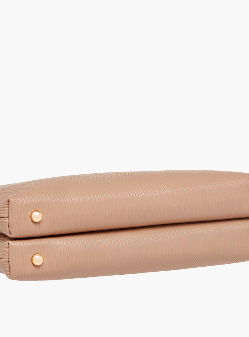 شنطة بارزة الملمس مع حزام قابل للفصل وإغلاق بسحاب من فلورا بيلا-women-bagsandwallets-handbags-image-7