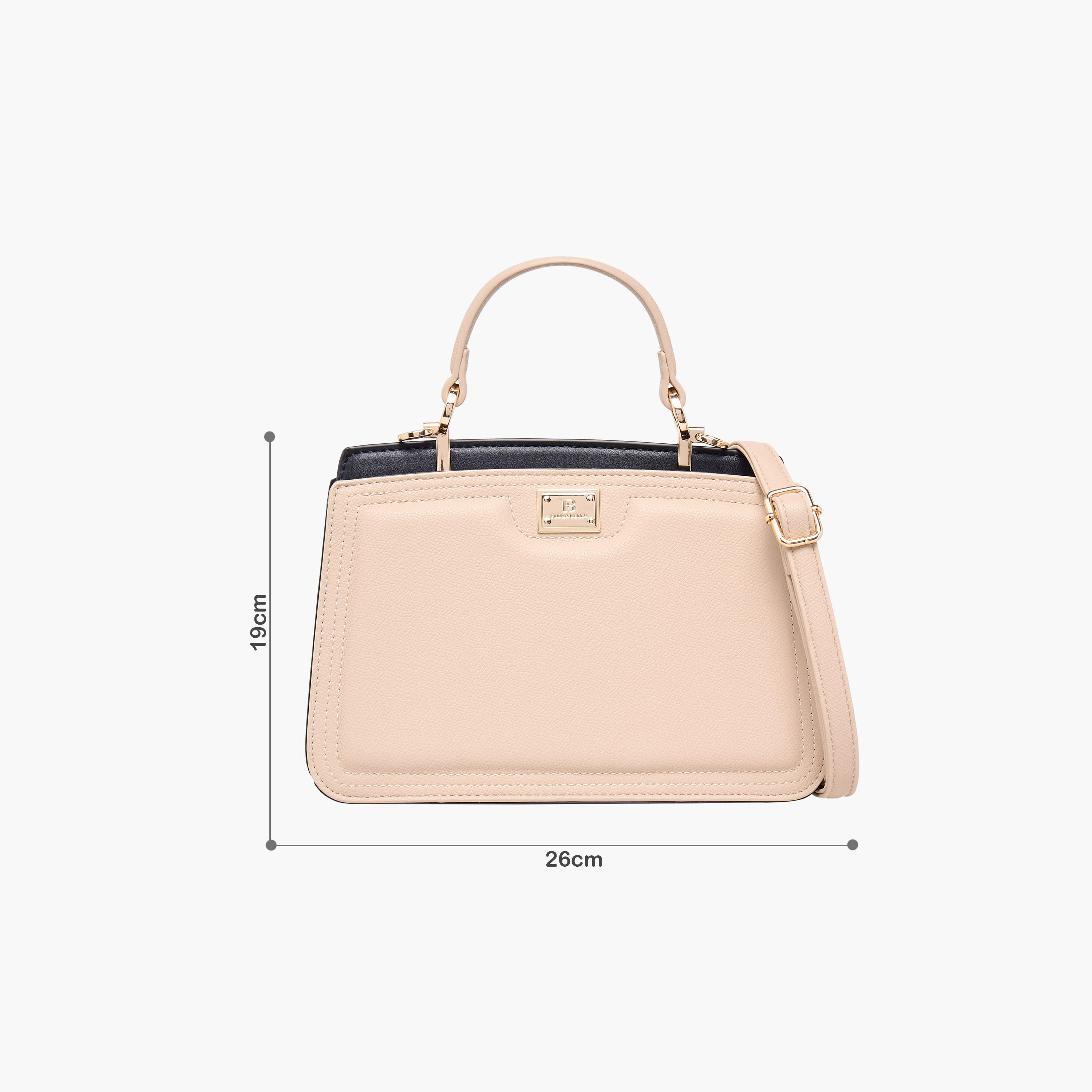 Flora Bella Solid Crossbody Bag with Detachable Shoulder Strap and Top Handle-women-bagsandwallets-handbags-image-2