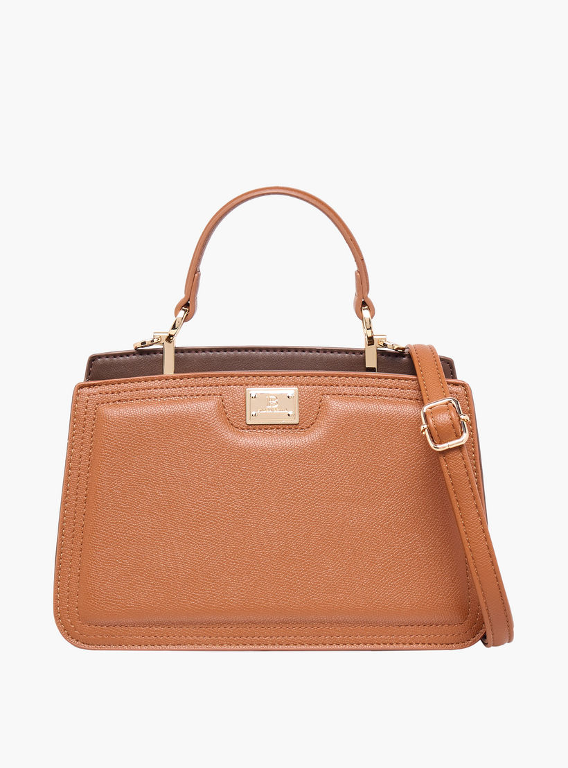 Flora Bella Solid Crossbody Bag with Detachable Shoulder Strap and Top Handle-women-bagsandwallets-handbags-image-1