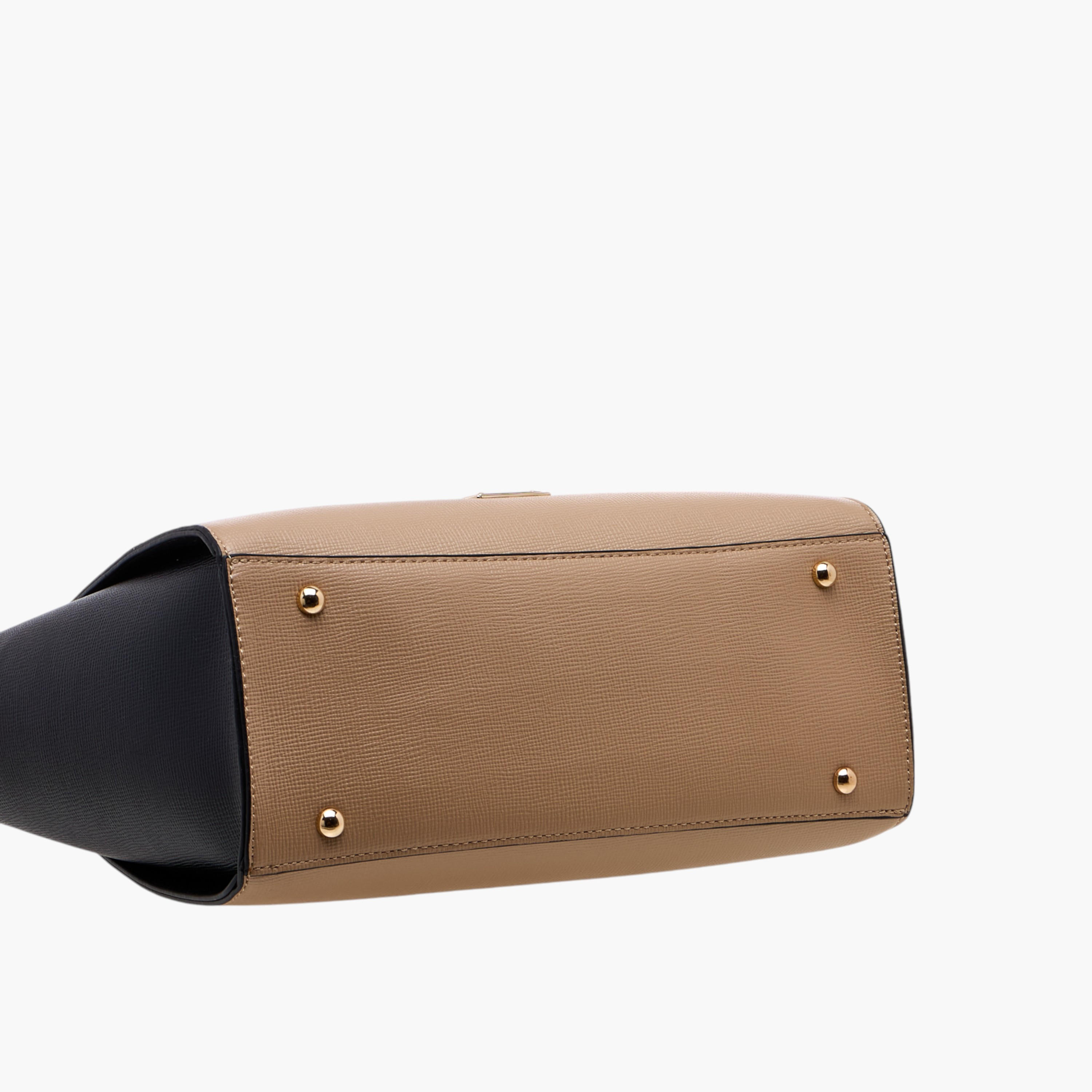 شنطة توتي بقوالب ملونة ومقابض مزدوجة وسحاب إغلاق من فلورا بيلا-women-bagsandwallets-handbags-image-6