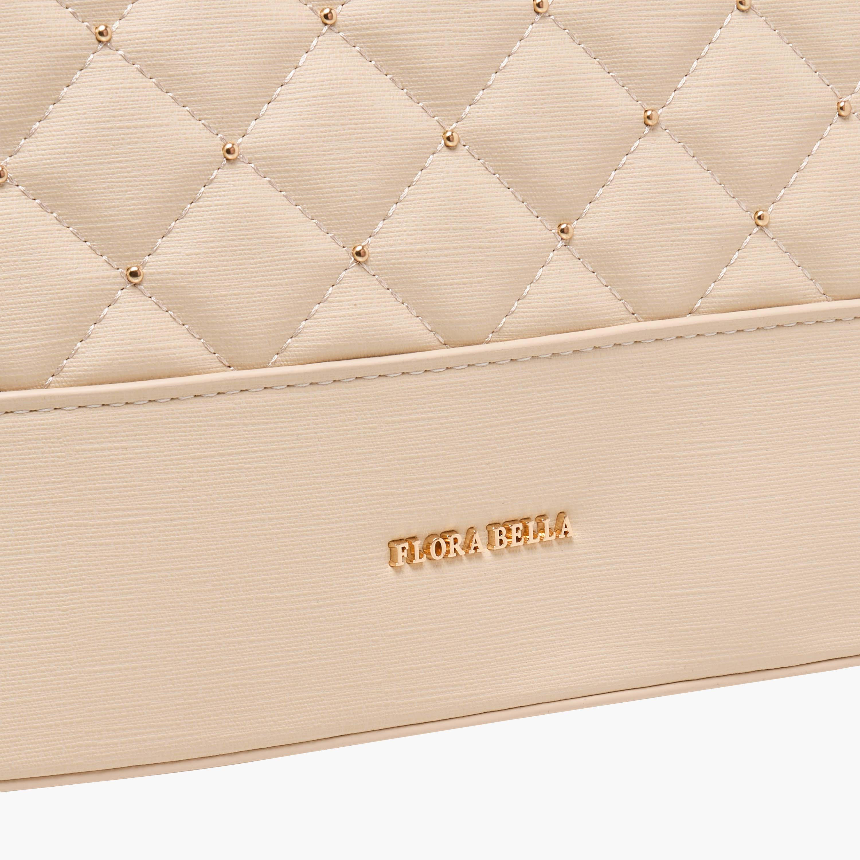 Flora Bella Quilted Tote Bag with Double Handle and Zip Closure-women-bagsandwallets-handbags-image-7