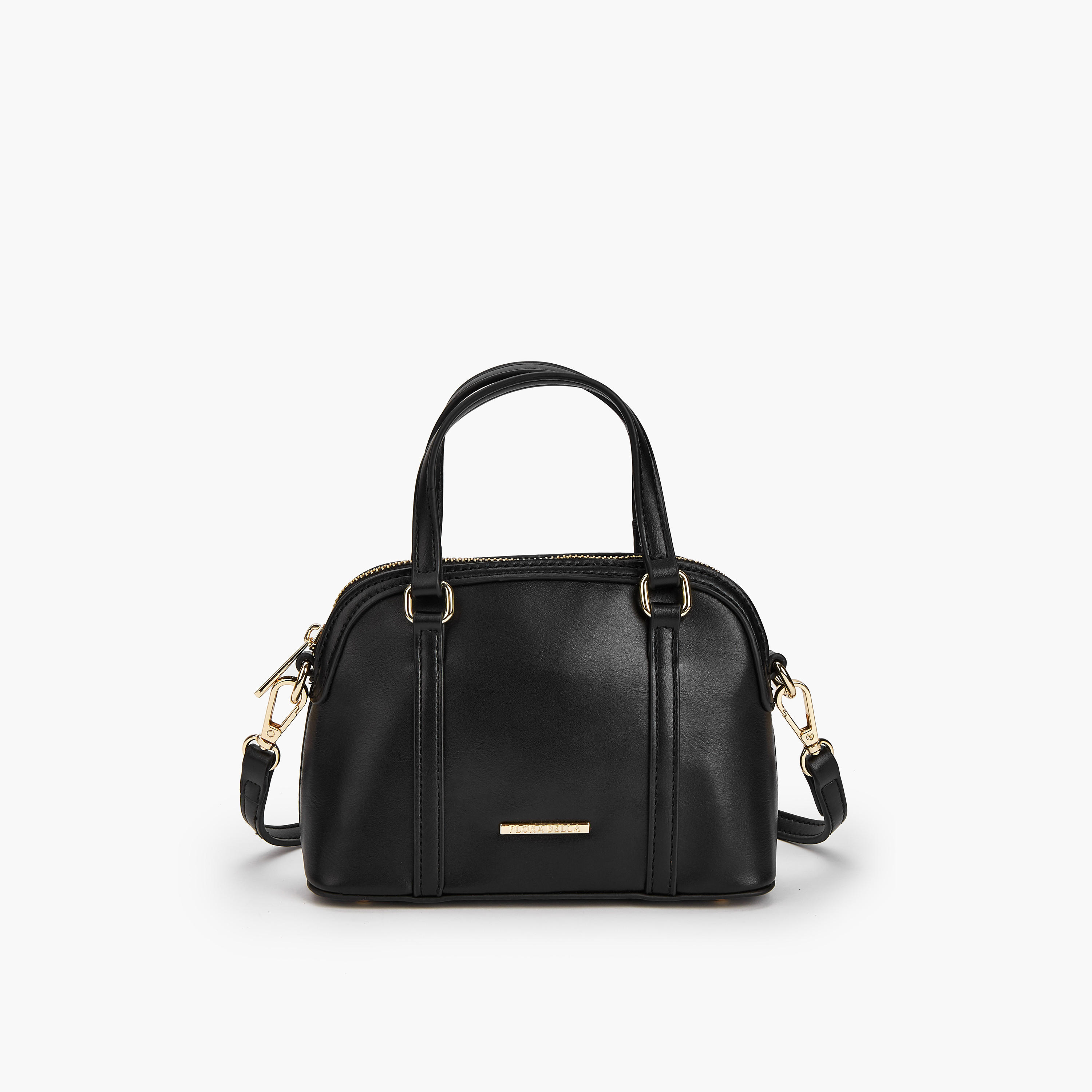 شنطة توتي سادة بسحاب إغلاق وحزام قابل للفصل من فلورا بيلا-women-bagsandwallets-handbags-image-1