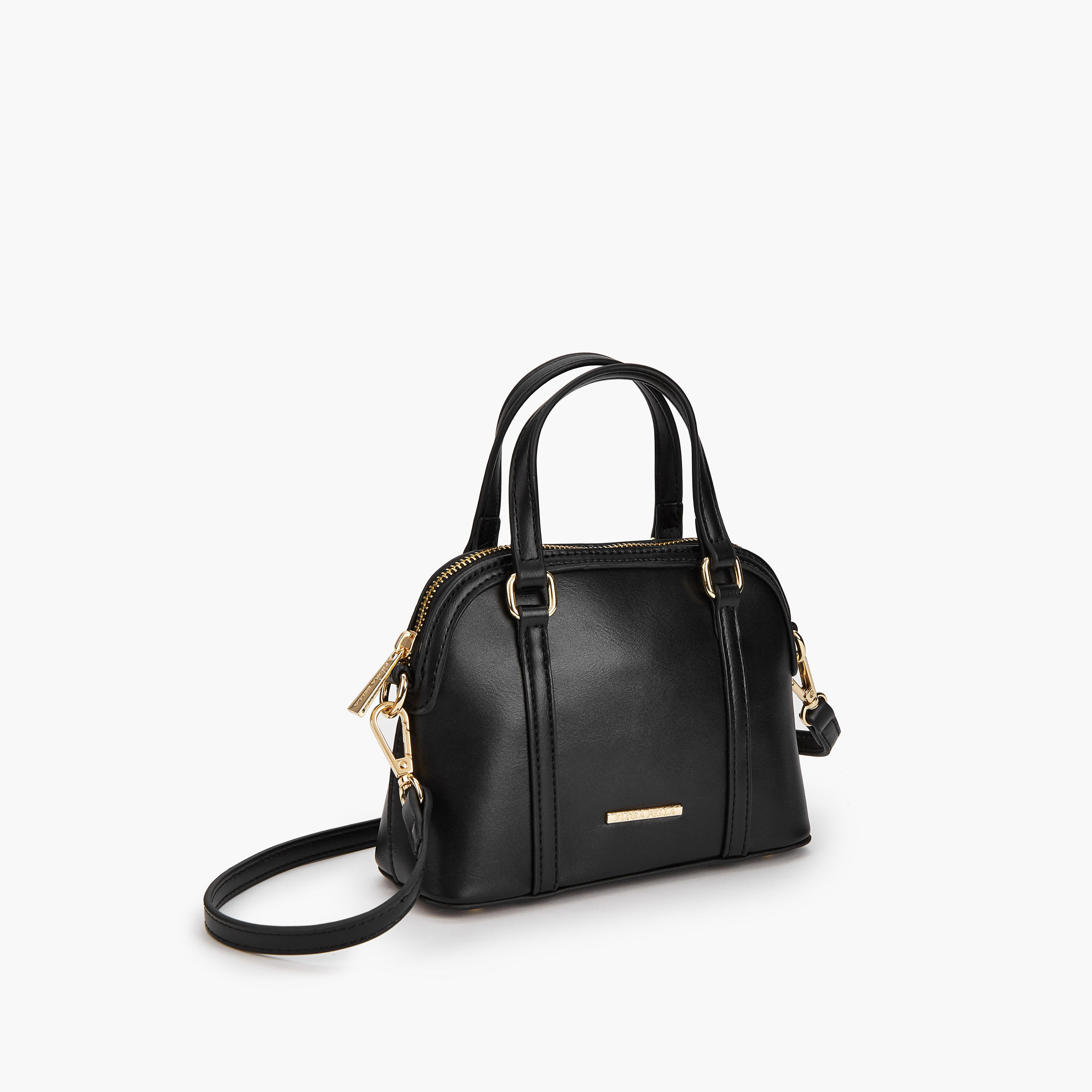 شنطة توتي سادة بسحاب إغلاق وحزام قابل للفصل من فلورا بيلا-women-bagsandwallets-handbags-image-4