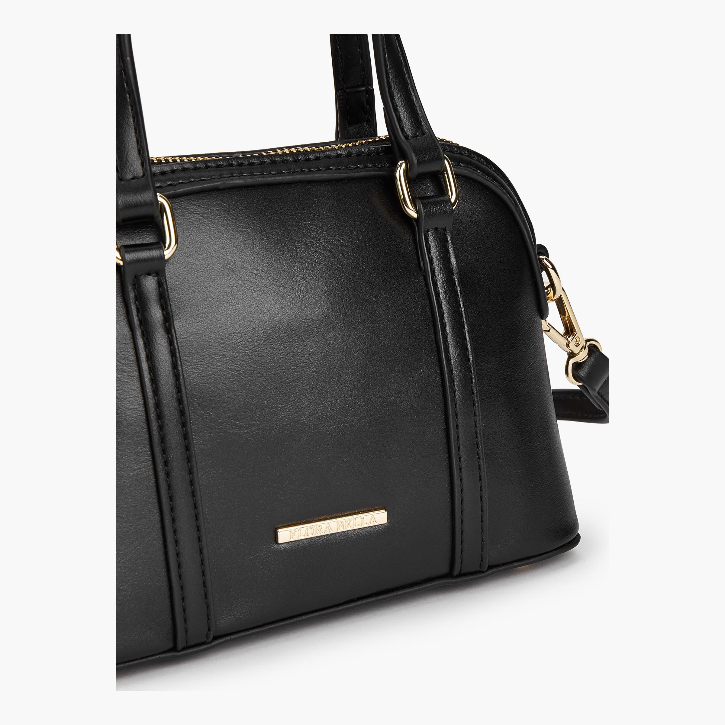 شنطة توتي سادة بسحاب إغلاق وحزام قابل للفصل من فلورا بيلا-women-bagsandwallets-handbags-image-5