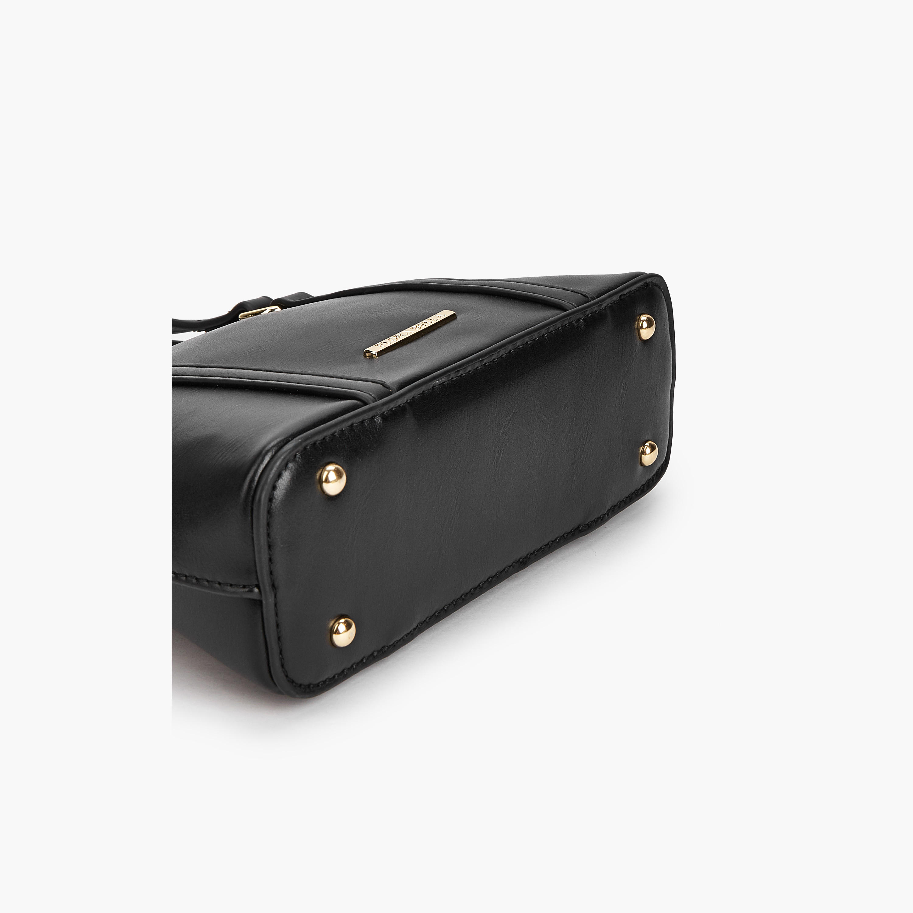 شنطة توتي سادة بسحاب إغلاق وحزام قابل للفصل من فلورا بيلا-women-bagsandwallets-handbags-image-6