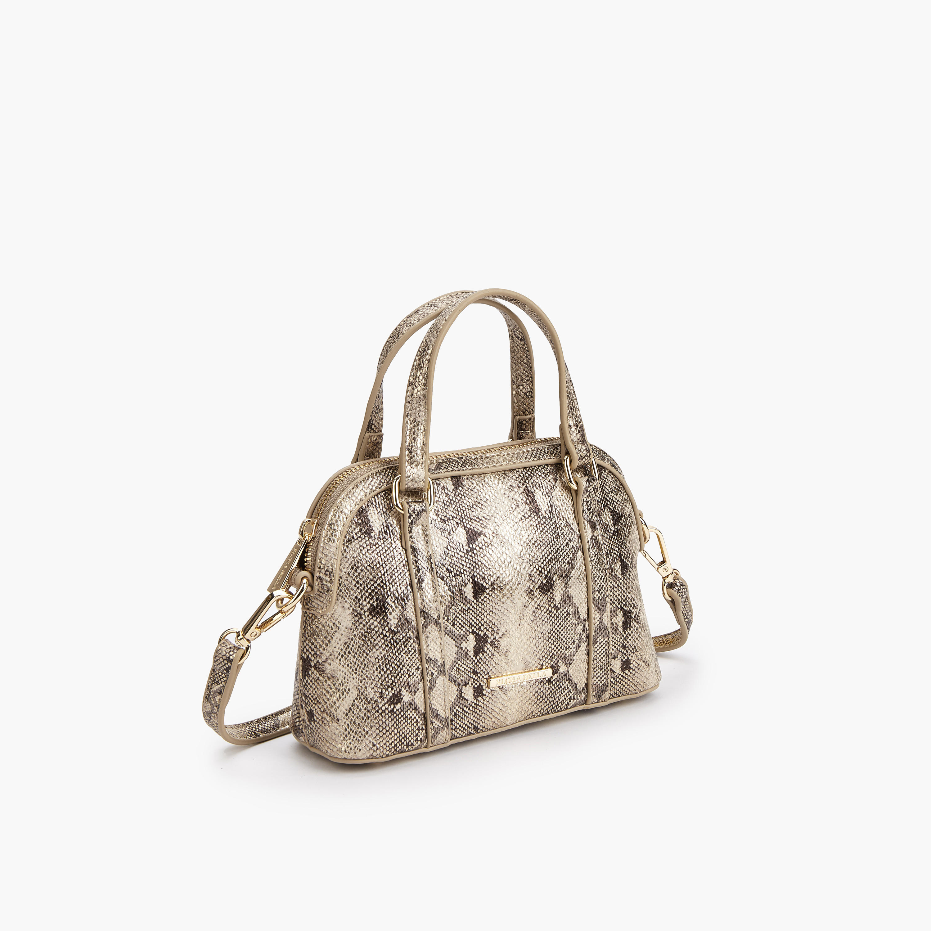 Flora Bella Animal Print Tote Bag with Detachable Strap and Zip Closure-women-bagsandwallets-handbags-image-4