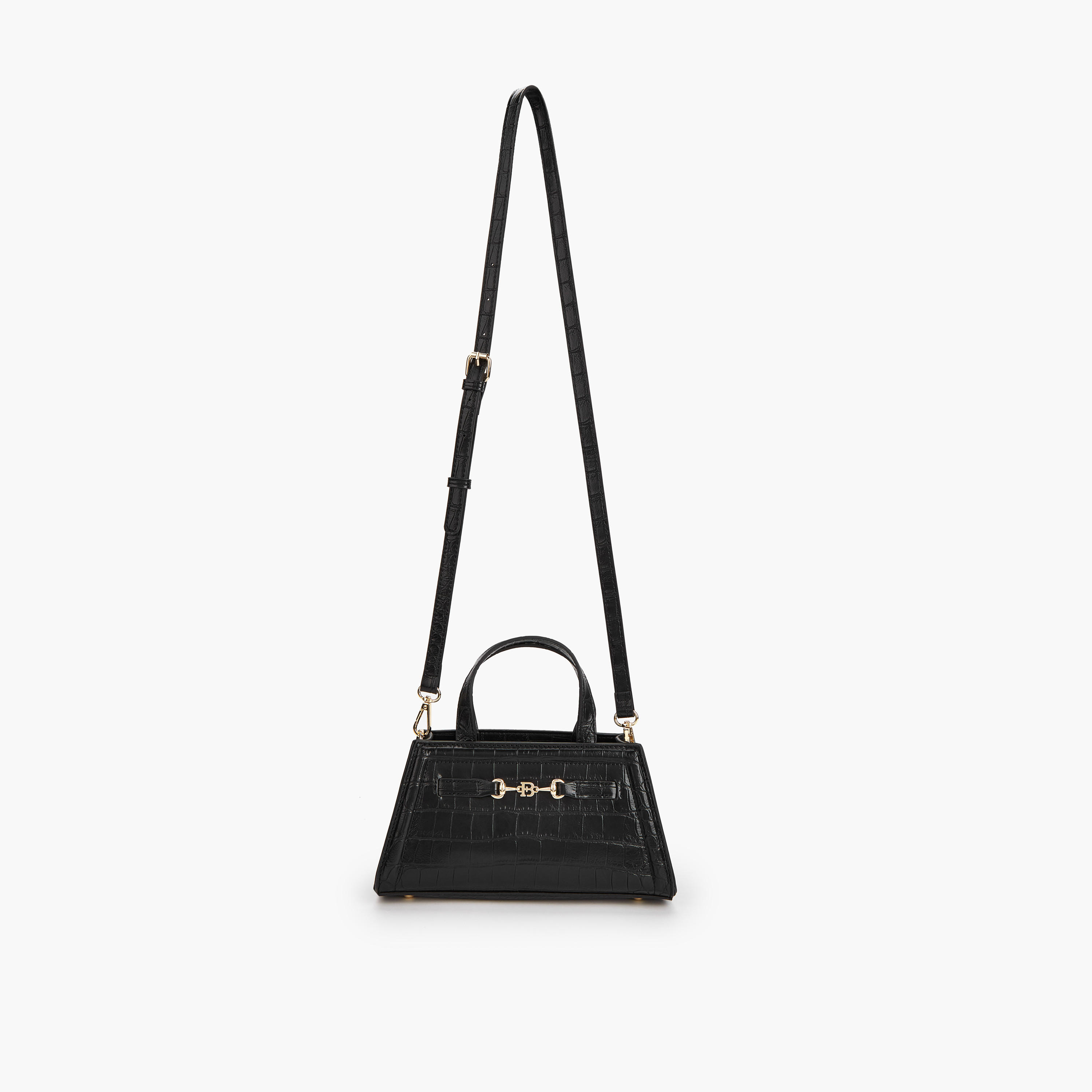 Flora Bella Textured Crossbody Bag with Detachable Strap and Zip Closure-women-bagsandwallets-handbags-image-4