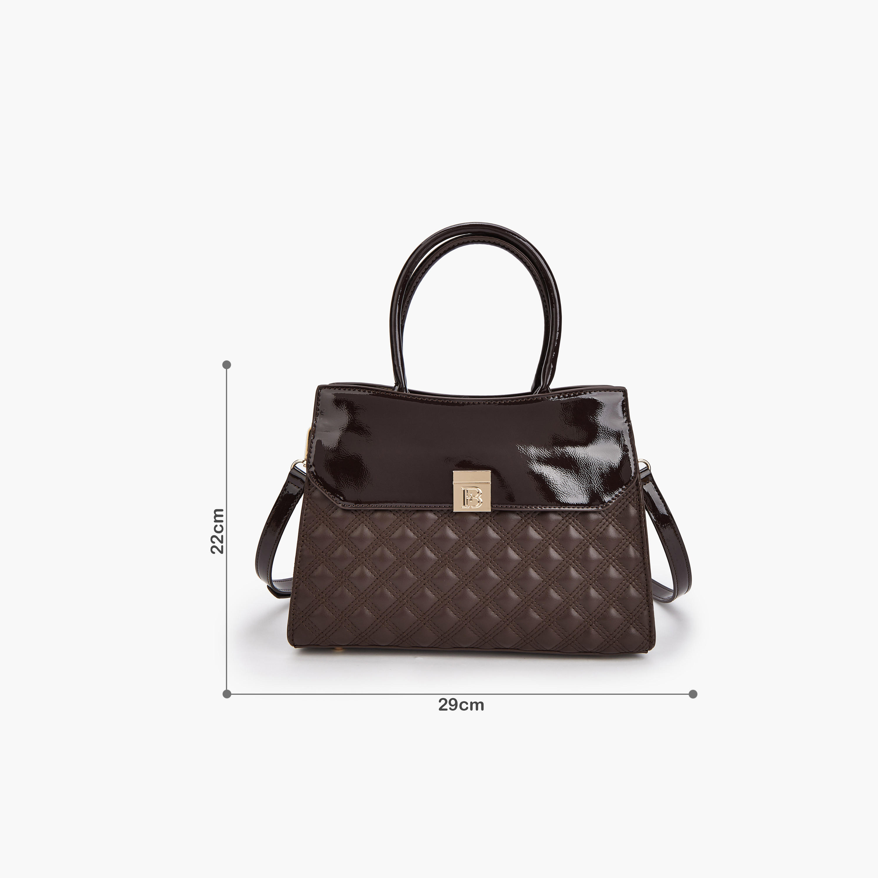 شنطة توتي مبطنة بسحاب إغلاق وحزام قابل للفصل من فلورا بيلا-women-bagsandwallets-handbags-image-2