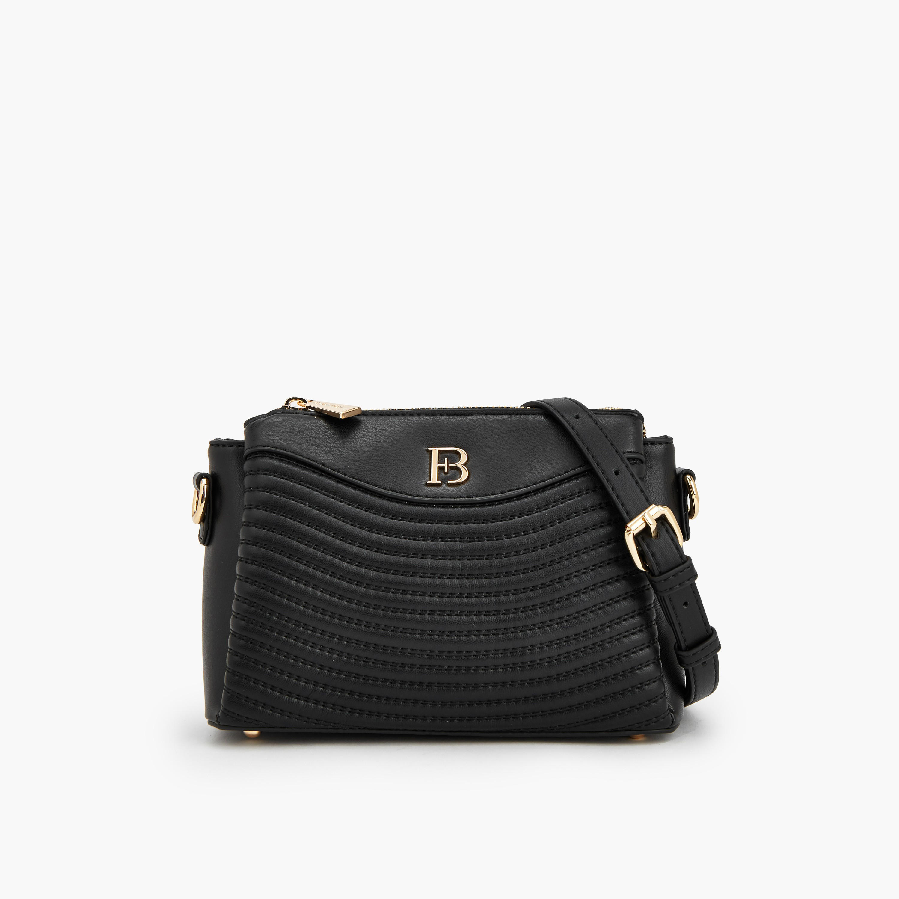 شنطة كروس بودي مبطنة بإغلاق بسحّاب من فلورا بيلا-women-bagsandwallets-handbags-image-1