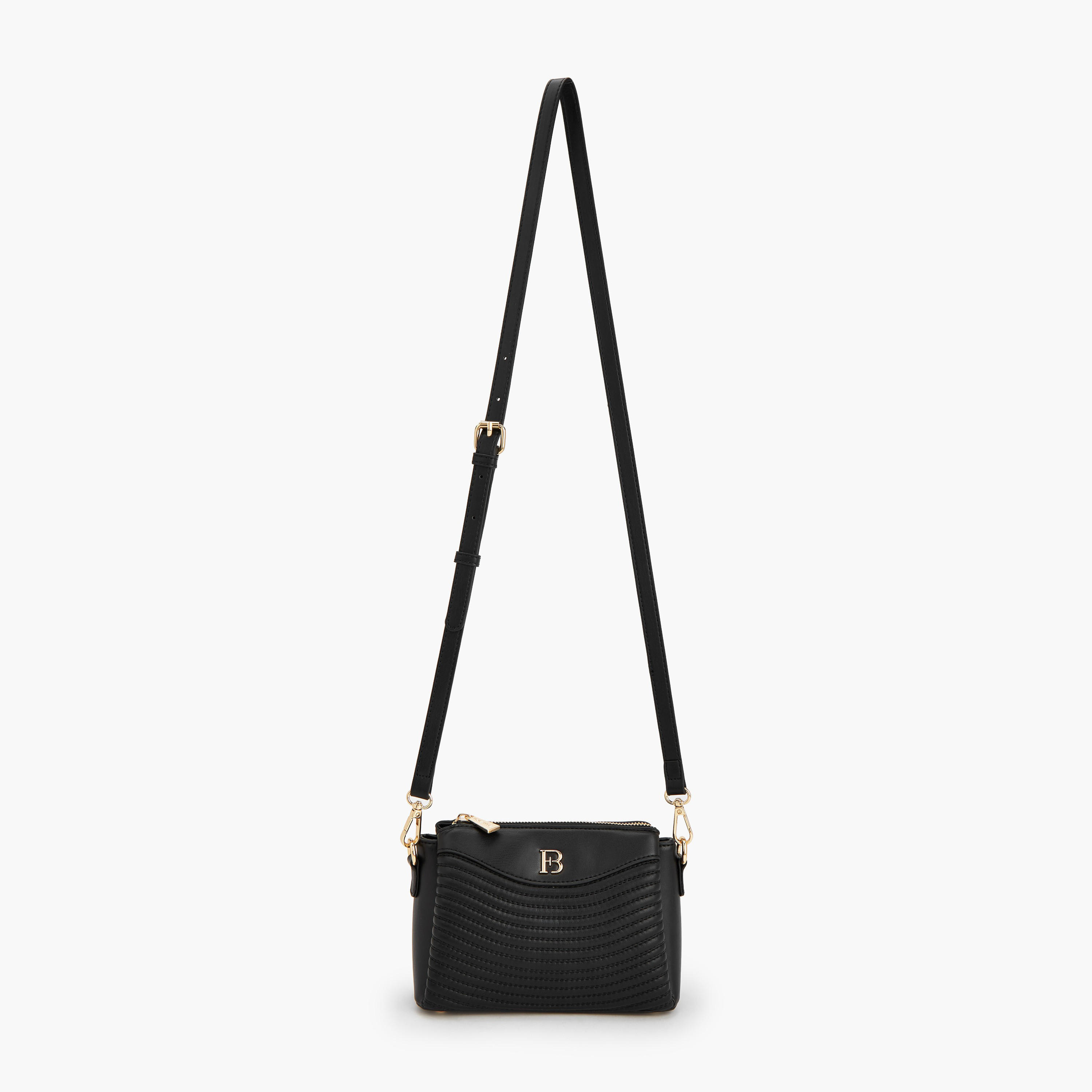 شنطة كروس بودي مبطنة بإغلاق بسحّاب من فلورا بيلا-women-bagsandwallets-handbags-image-3