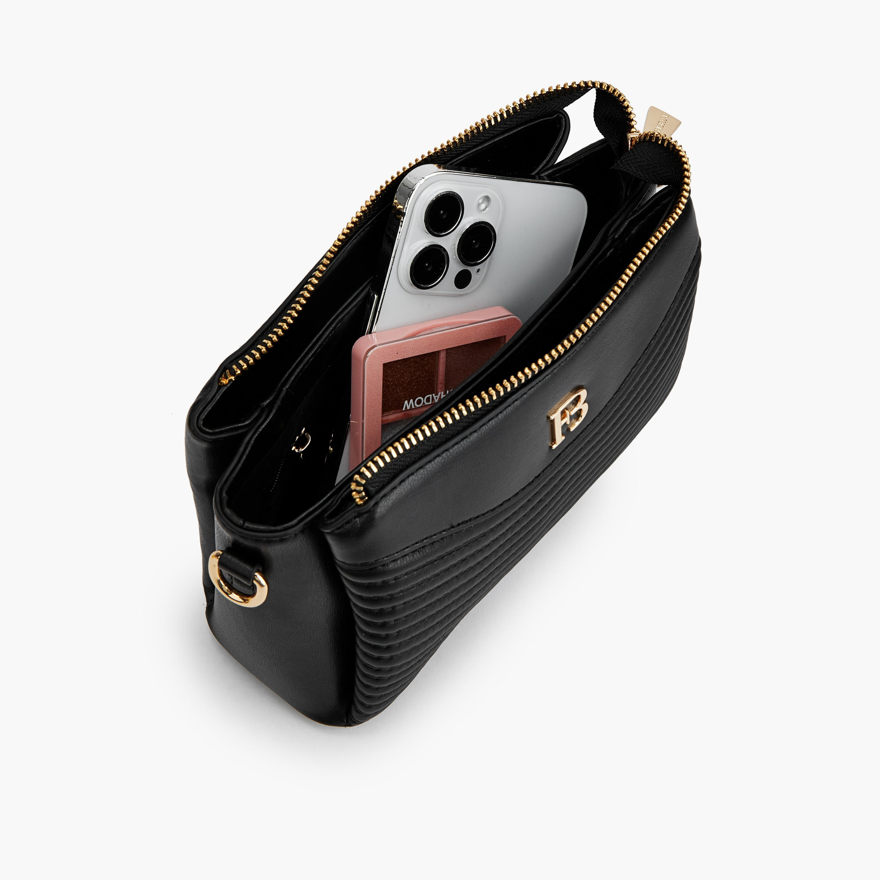 شنطة كروس بودي مبطنة بإغلاق بسحّاب من فلورا بيلا-women-bagsandwallets-handbags-image-9