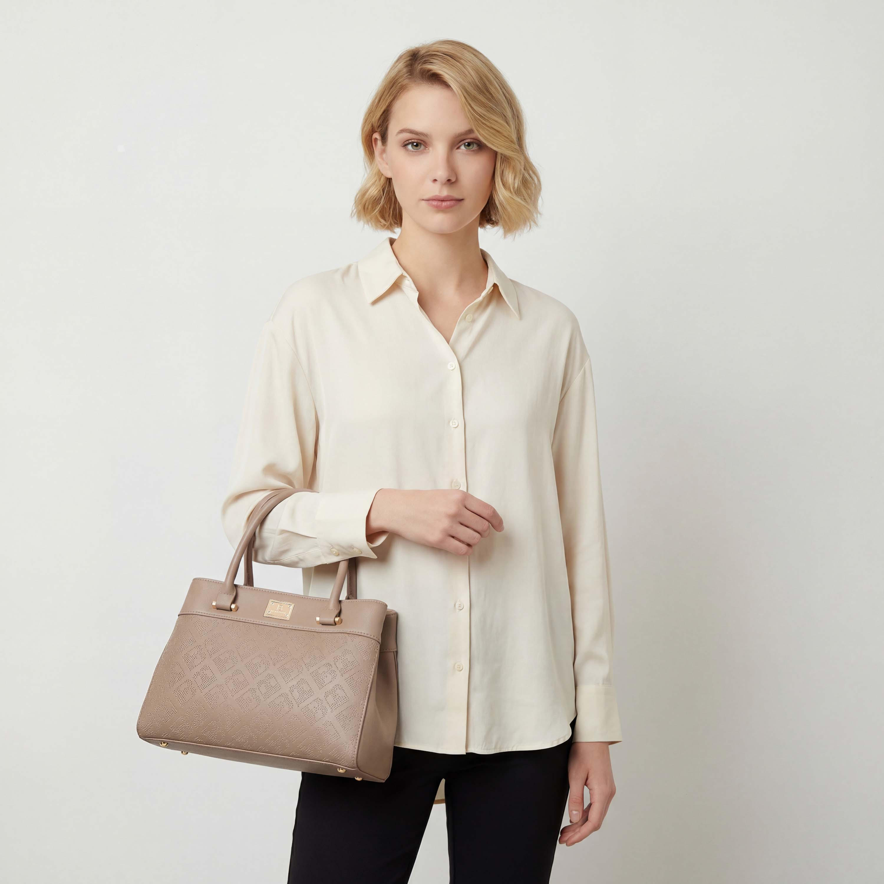 Flora Bella Laser Cut Tote Bag with Detachable Strap-women-bagsandwallets-handbags-image-2
