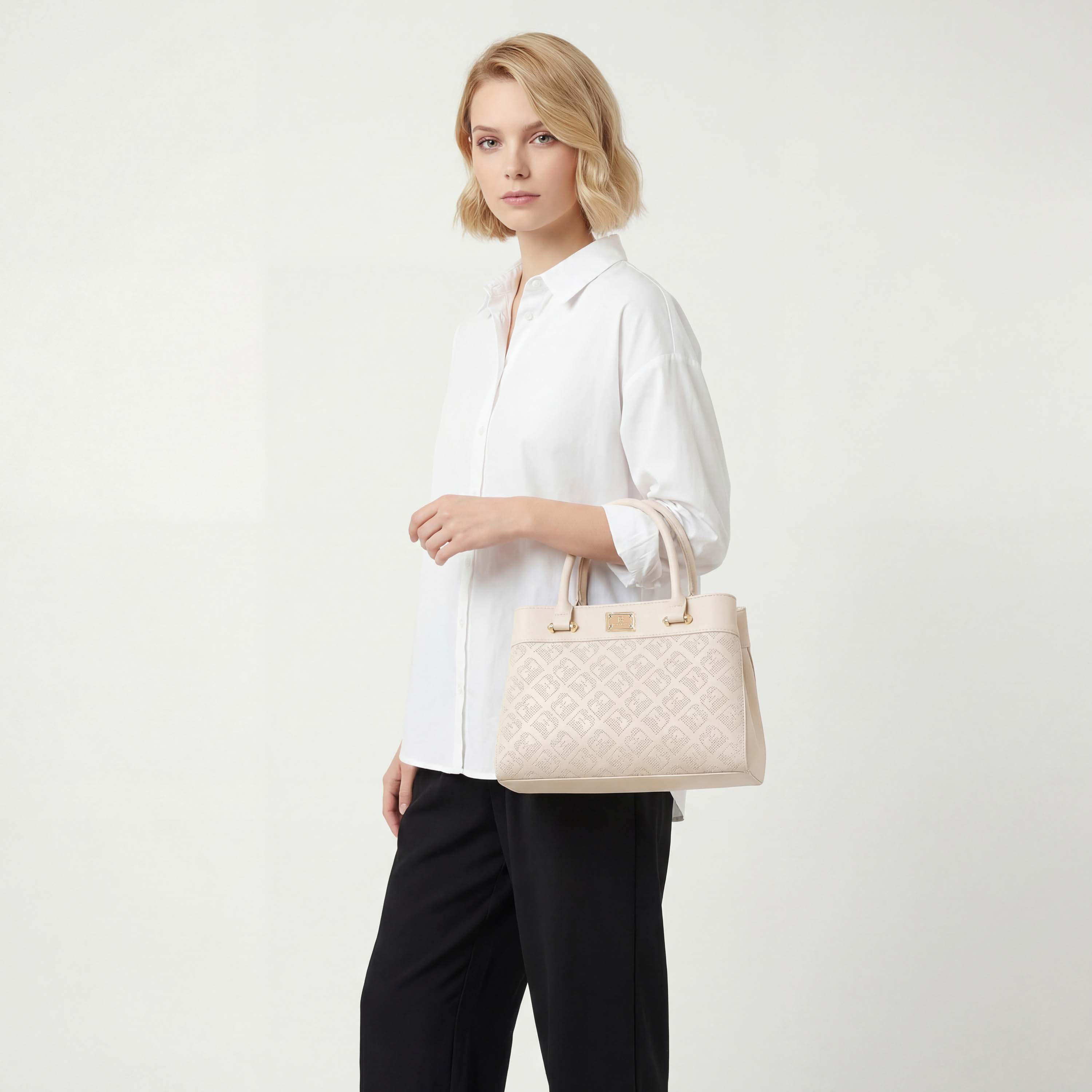 Flora Bella Laser Cut Tote Bag with Detachable Strap-women-bagsandwallets-handbags-image-2