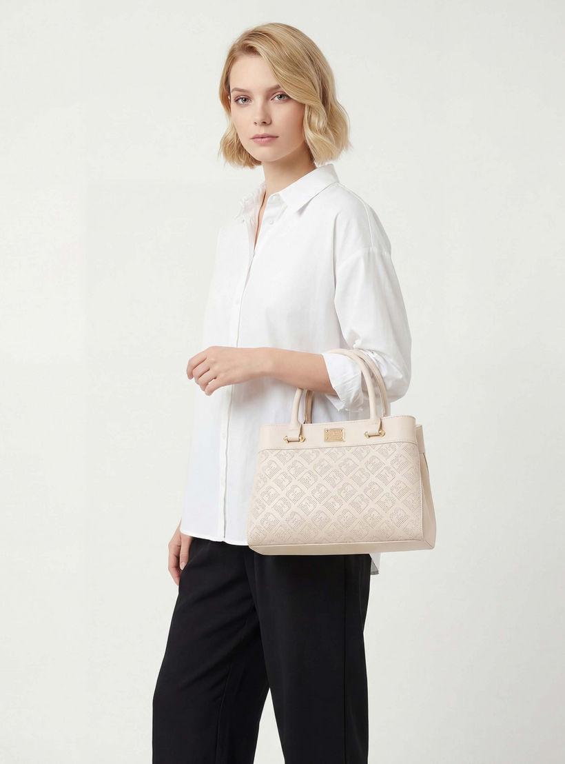 Flora Bella Laser Cut Tote Bag with Detachable Strap-women-bagsandwallets-handbags-image-2