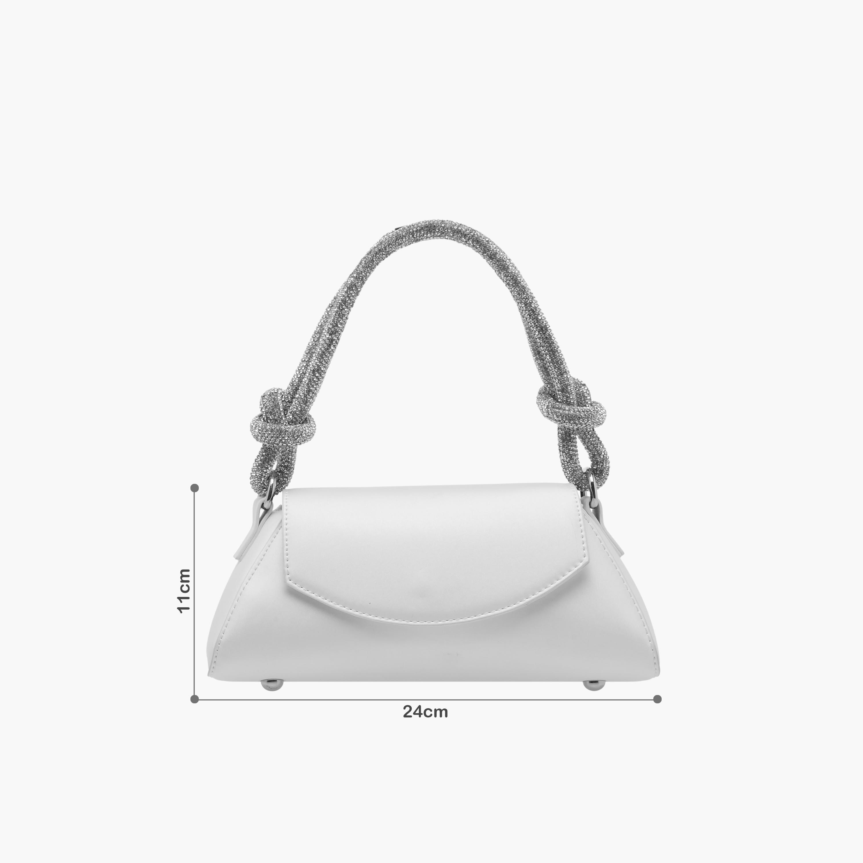 شنطة كتف سادة بطية إغلاق من فلورا بيلا-women-bagsandwallets-handbags-image-2