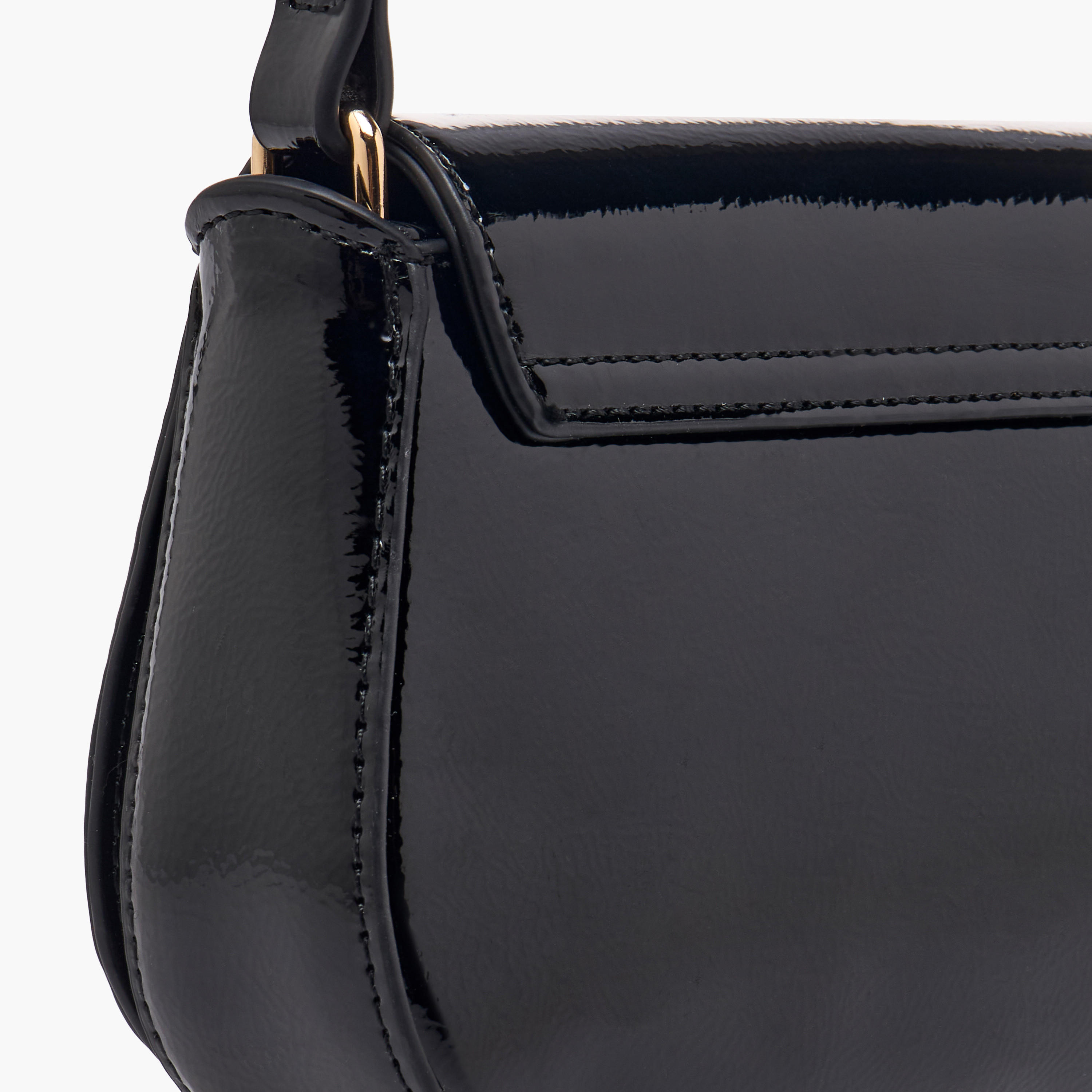 Floral Bella Metallic Logo Shoulder Bag with Zip Closure-women-bagsandwallets-handbags-image-5