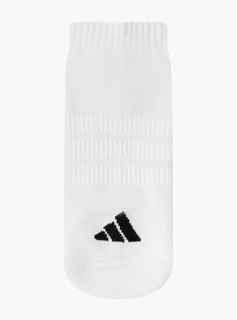 Adidas Men Logo Print Ankle Length Socks - Set of 3-men-socks-image-2