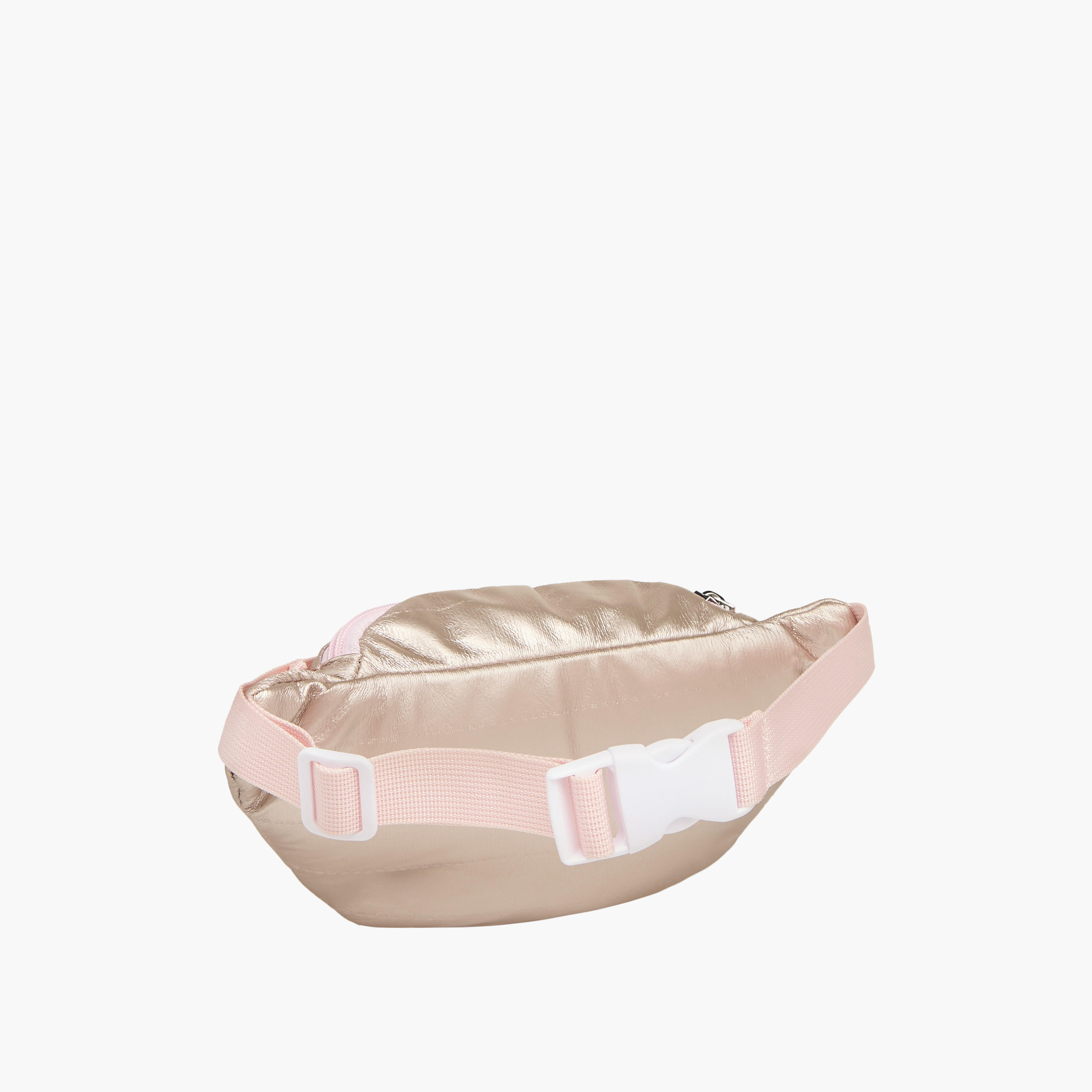 Little Missy Embellished Heart Waist Bag with Zip Closure-travel-accessories-image-3