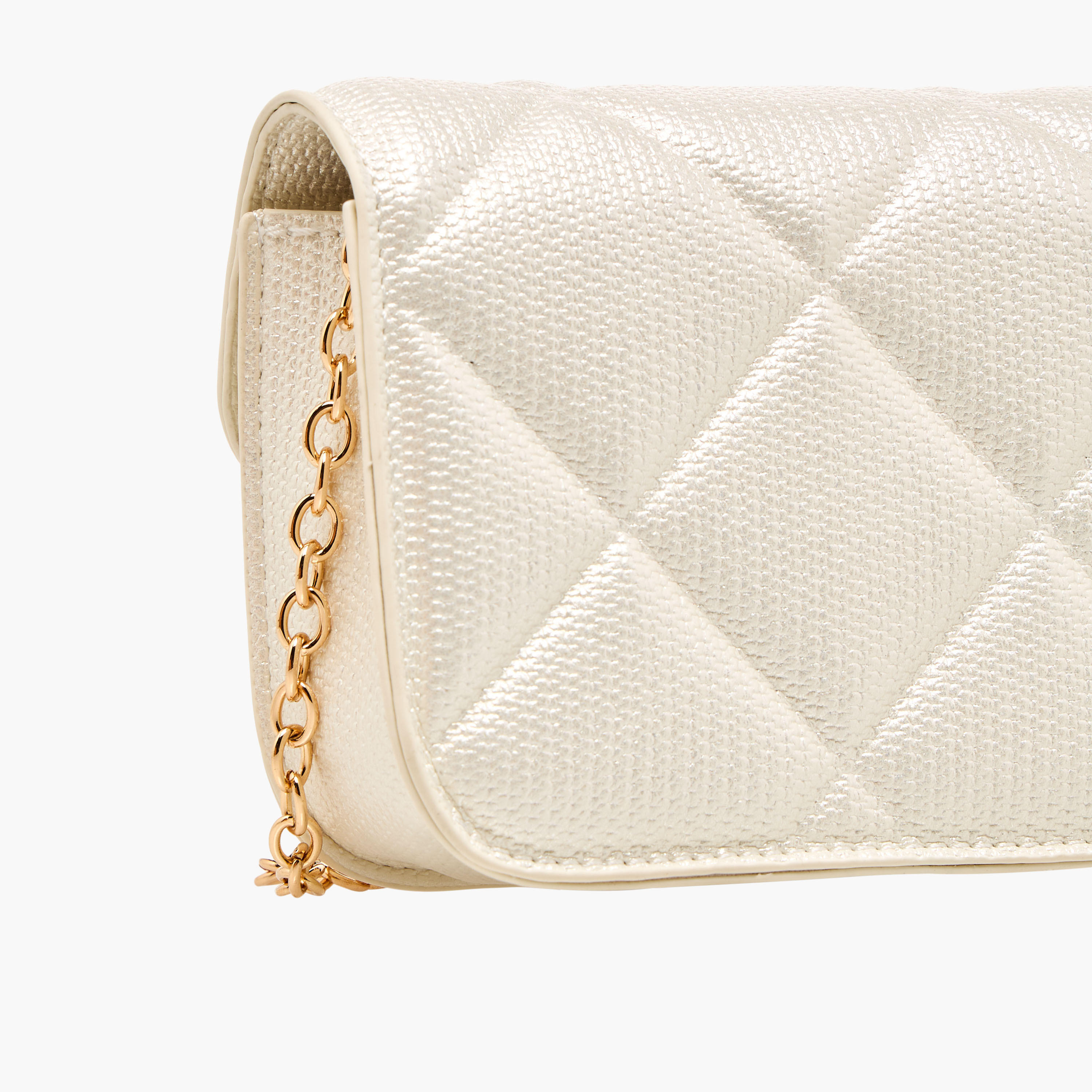 Flora Bella Quilted Crossbody Bag with Chain Strap-girls-accessories-bags-image-6