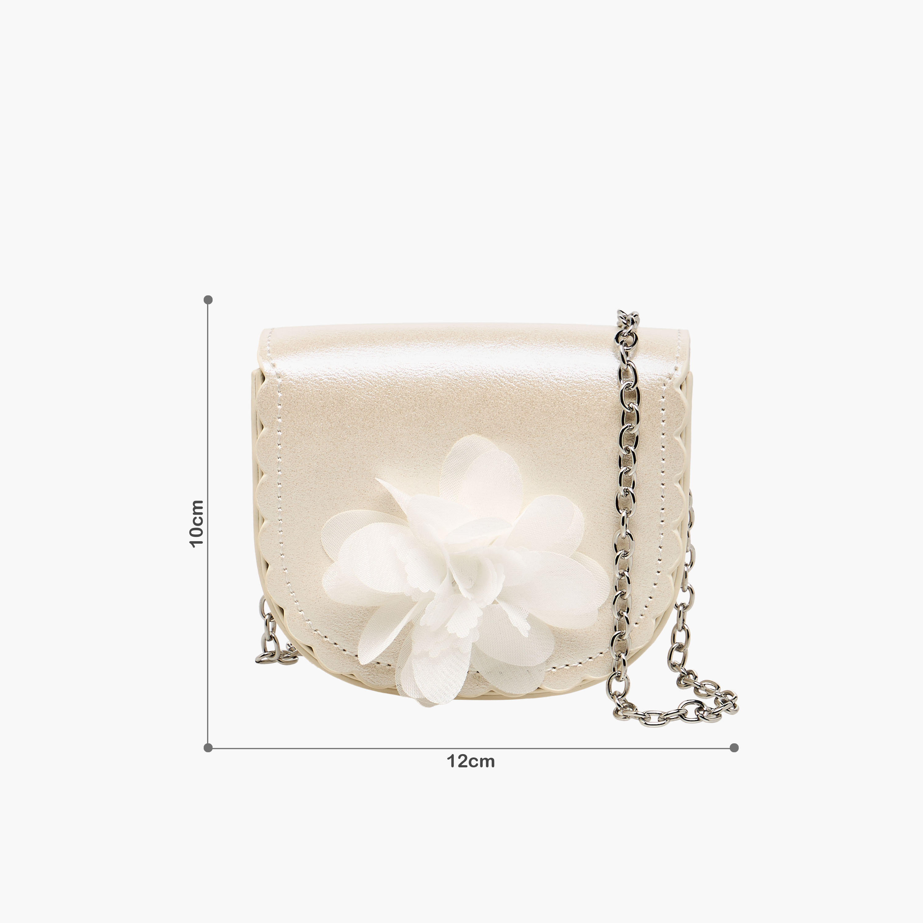 Flora Bella Floral Applique Crossbody Bag with Chain Strap-girls-accessories-bags-image-2