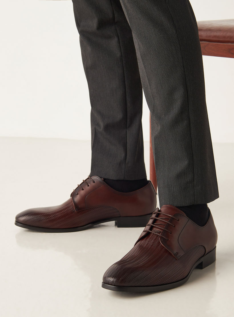حذاء ديربي جلد سهل الارتداء للرجال من دوتشيني-men-shoes-formalshoes-image-2
