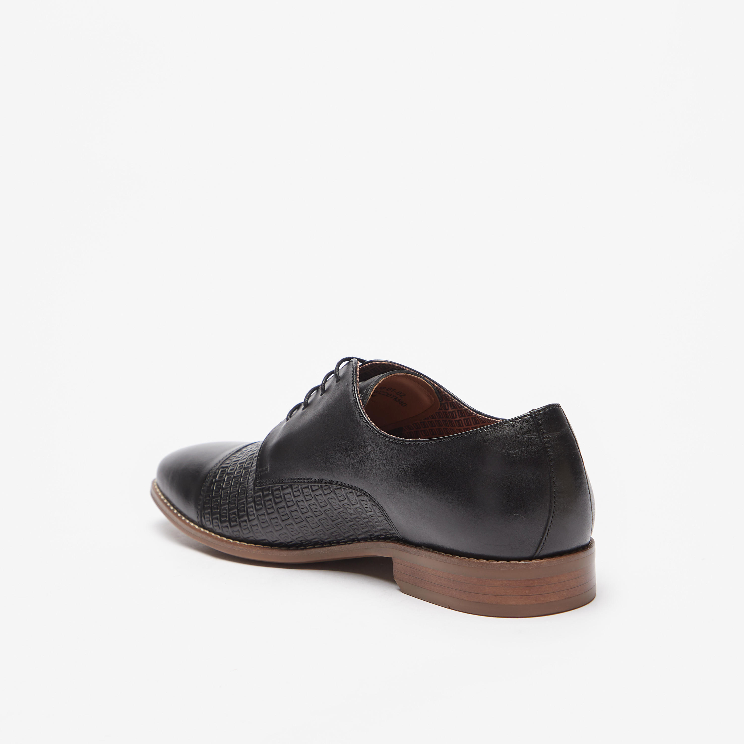 Duchini Men's Leather Lace-Up Derby Shoes-men-shoes-formalshoes-image-3