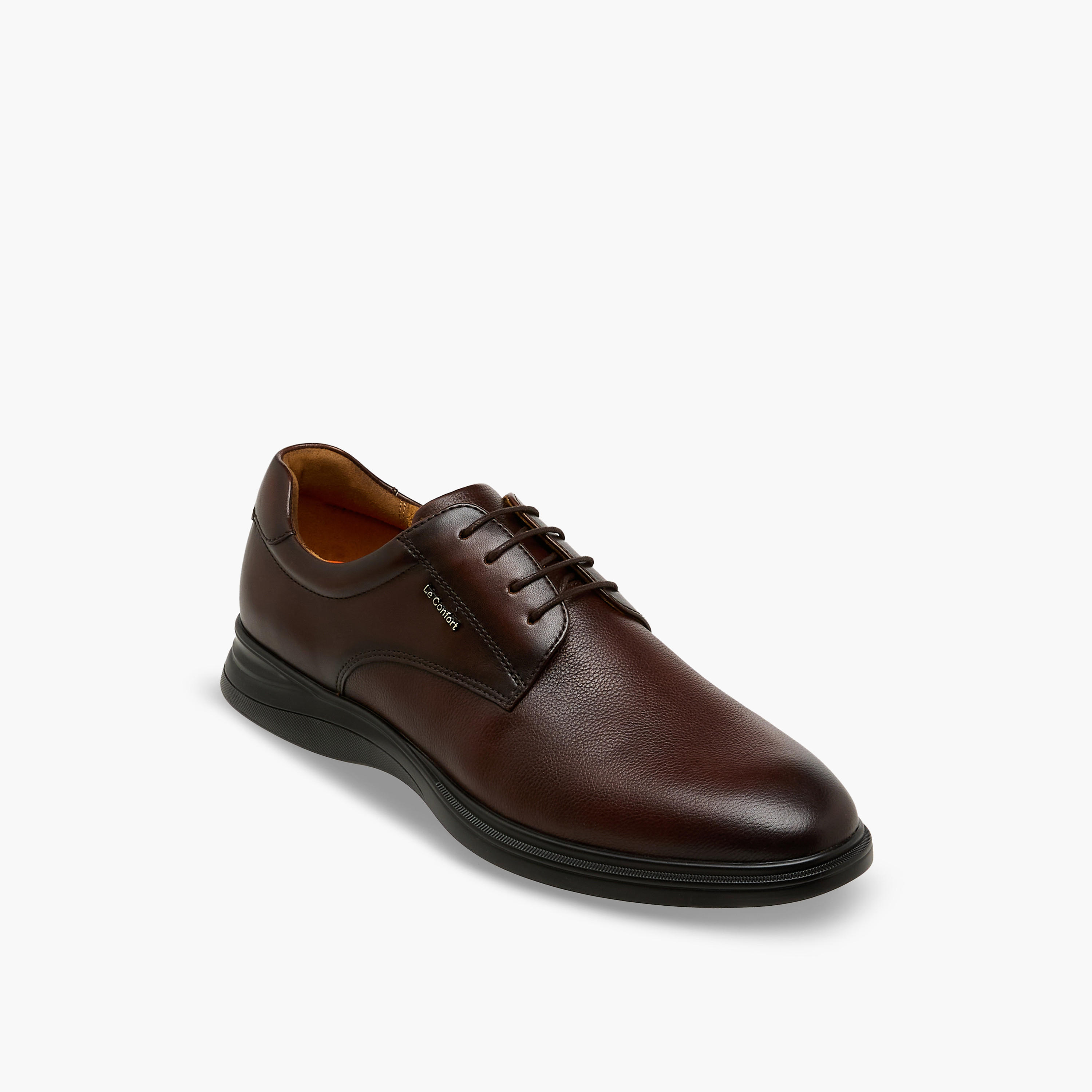 Le Confort Men Genuine Leather Lace-Up Derby Shoes-men-shoes-formalshoes-image-2