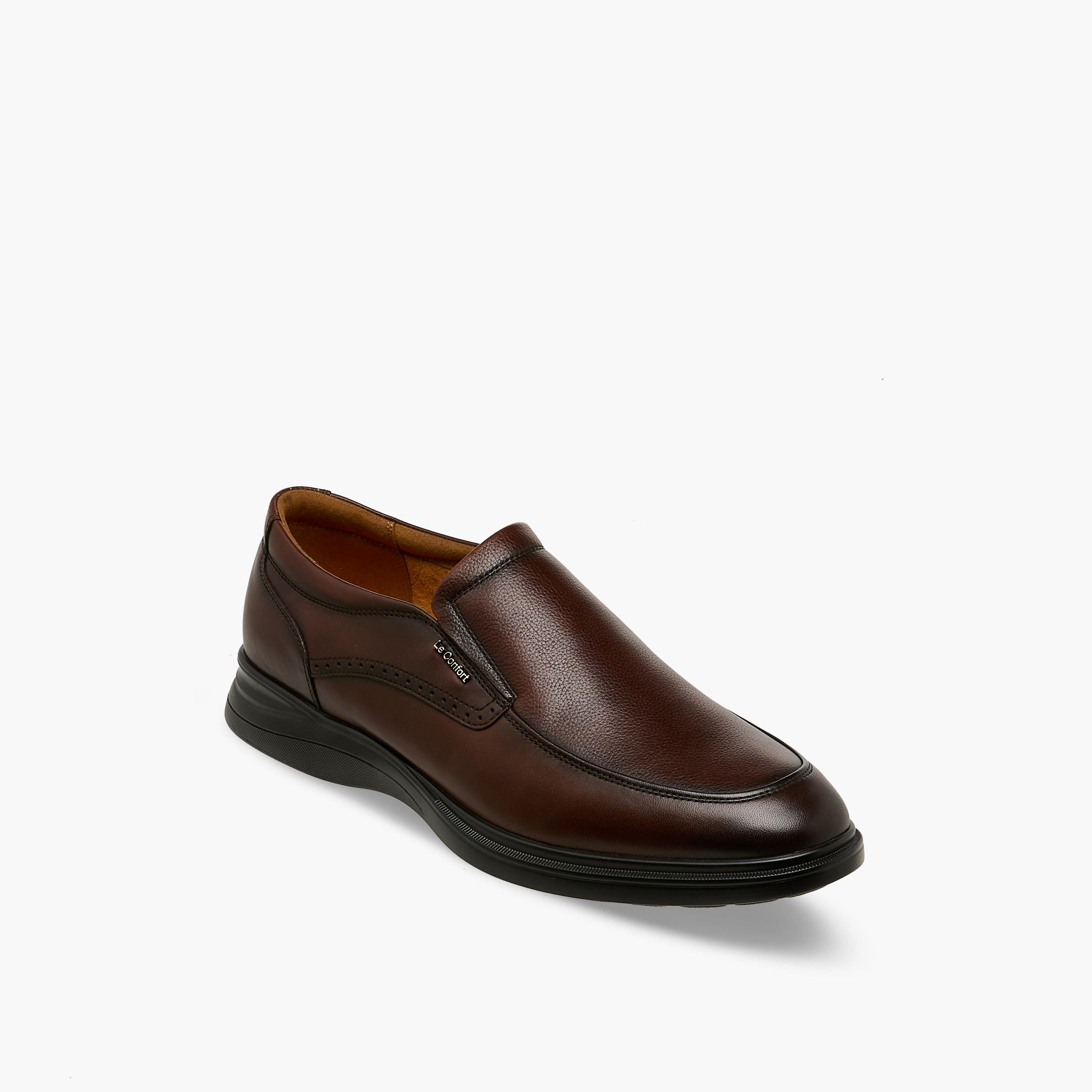 Le Confort Men Genuine Leather Slip-On Loafers-men-shoes-loafersandmoccasins-image-2