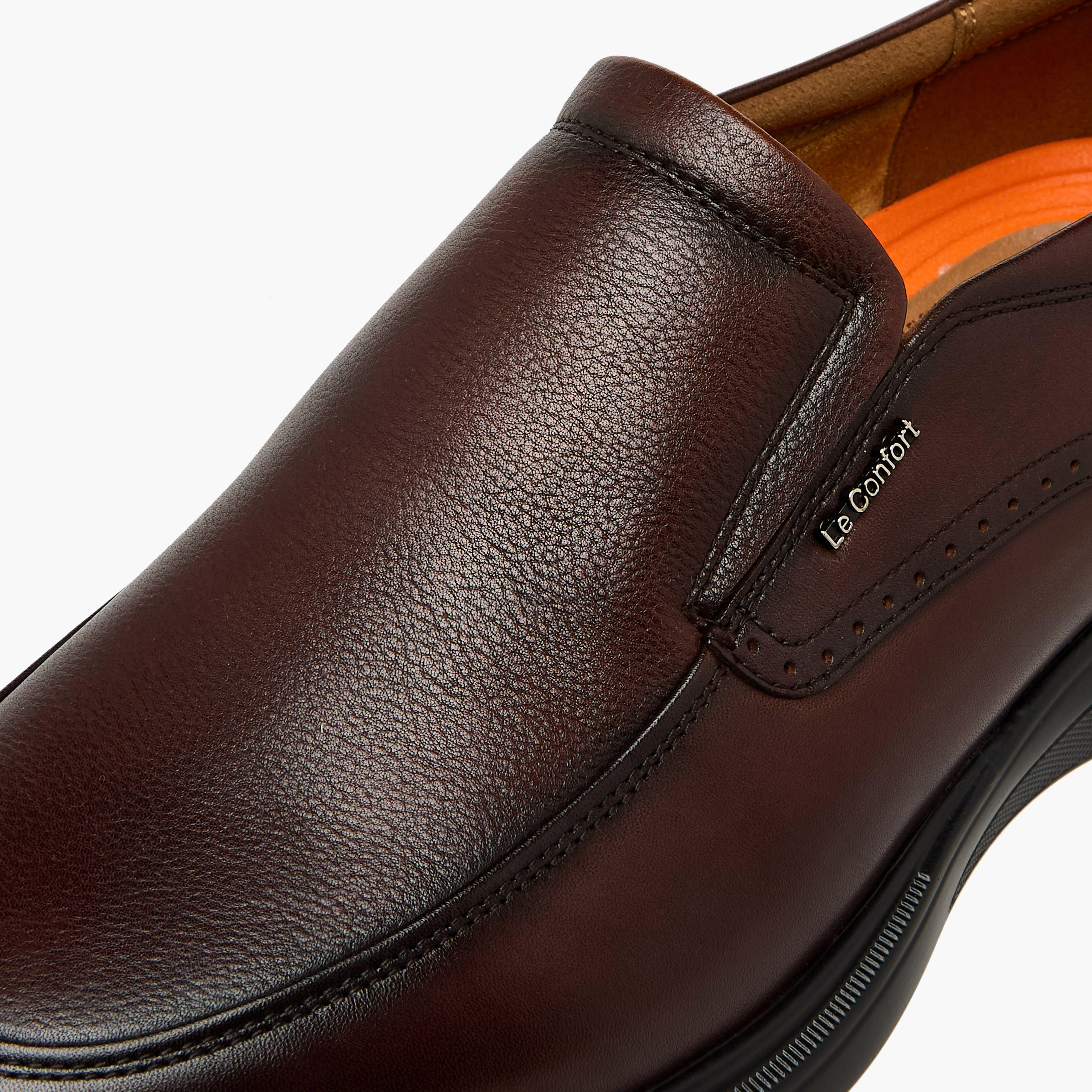 Le Confort Men Genuine Leather Slip-On Loafers-men-shoes-loafersandmoccasins-image-4