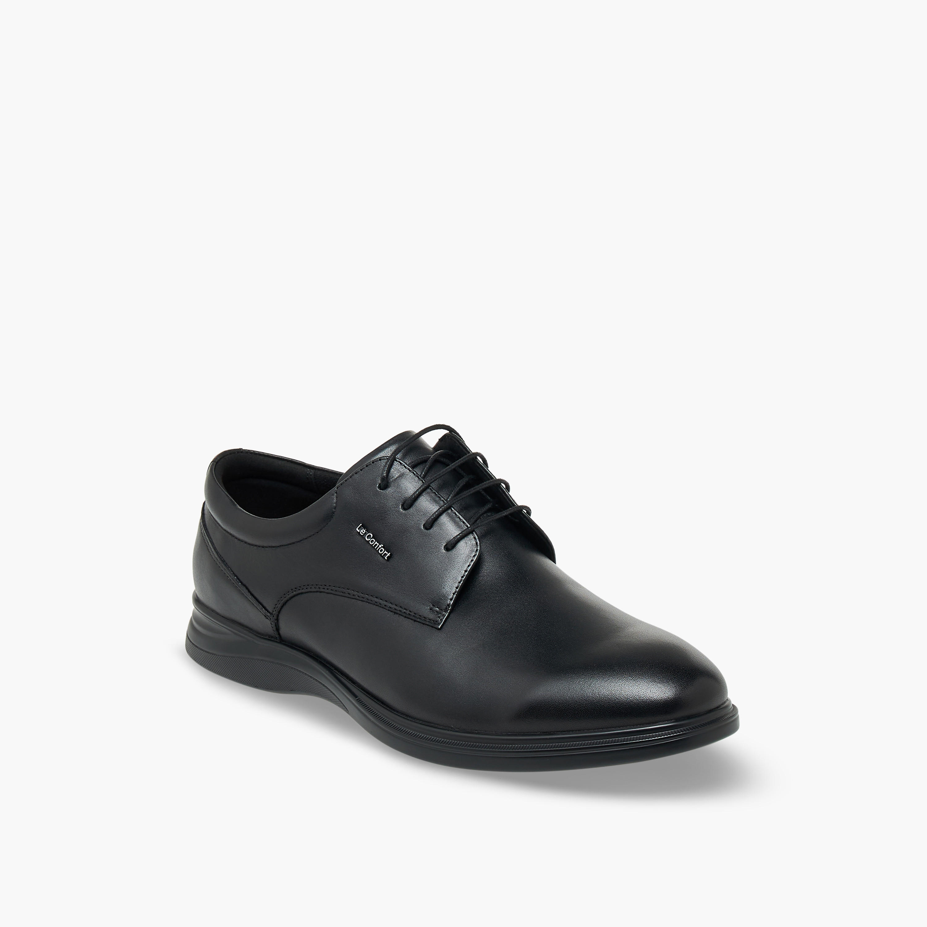 Le Confort Men Leather Lace-Up Derby Shoes-men-shoes-formalshoes-image-2