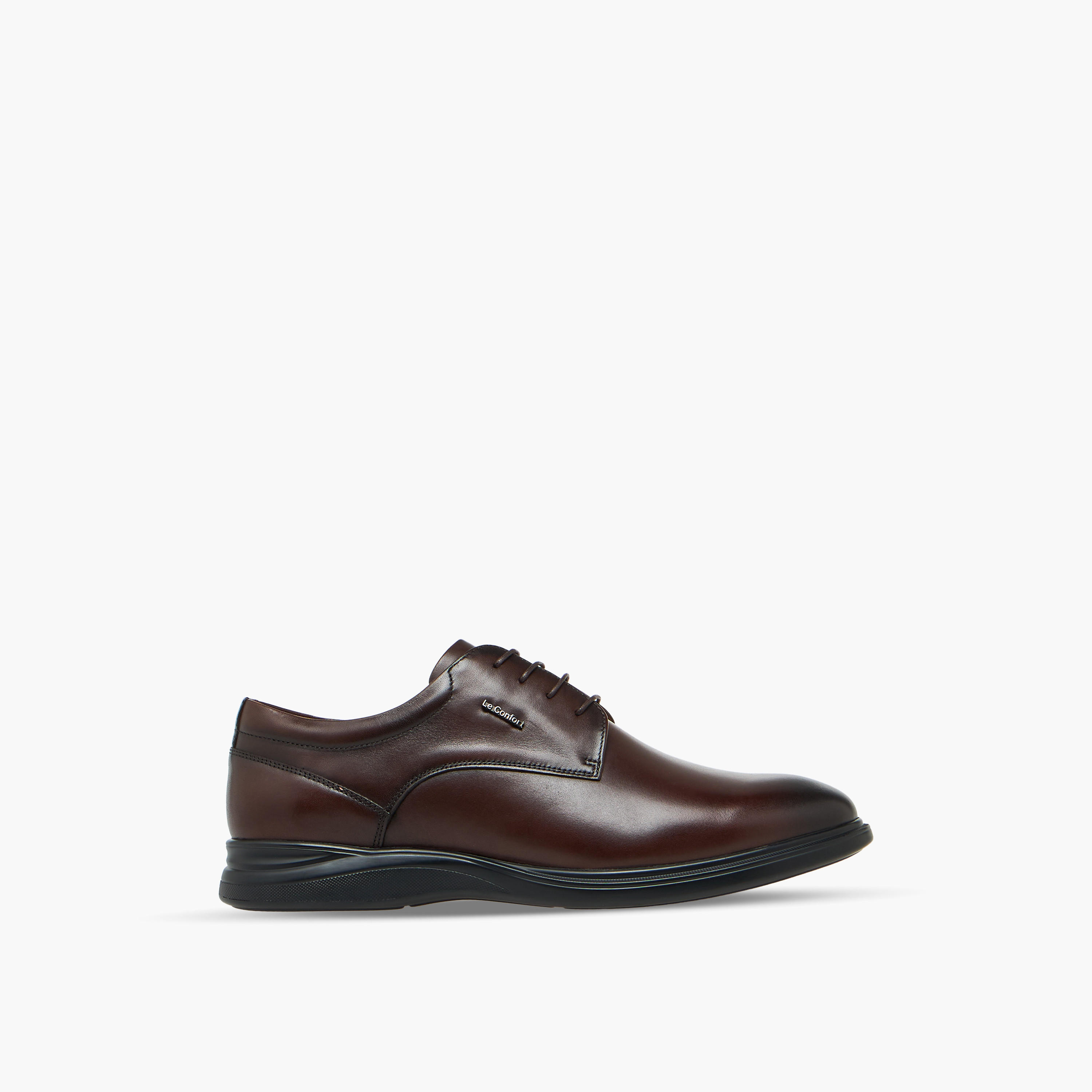Le Confort Men Leather Lace-Up Derby Shoes-men-shoes-formalshoes-image-3