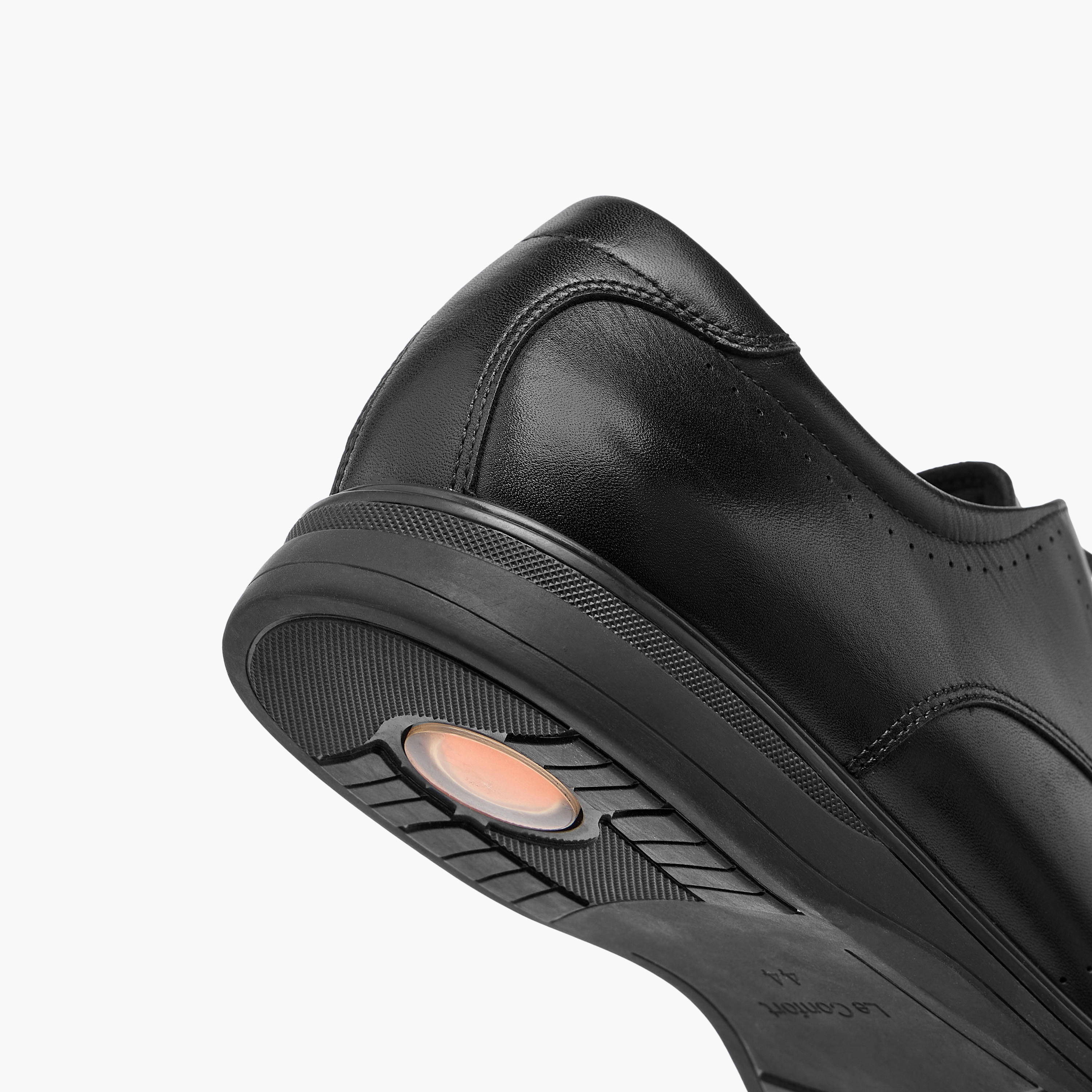 Le Confort Leather Solid Derby Shoes with Lace-Up Closure-men-shoes-formalshoes-image-5