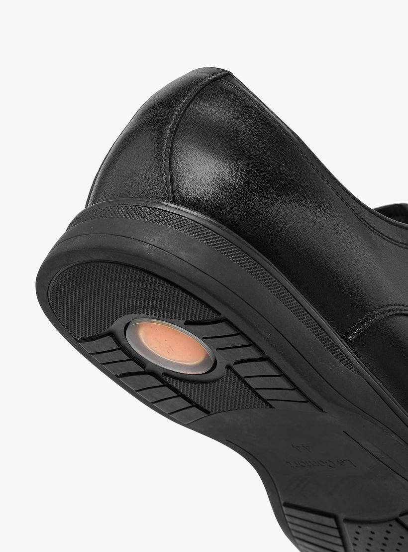 حذاء ديربي جلد سادة برباط من لو كونفورت -men-shoes-formalshoes-image-6