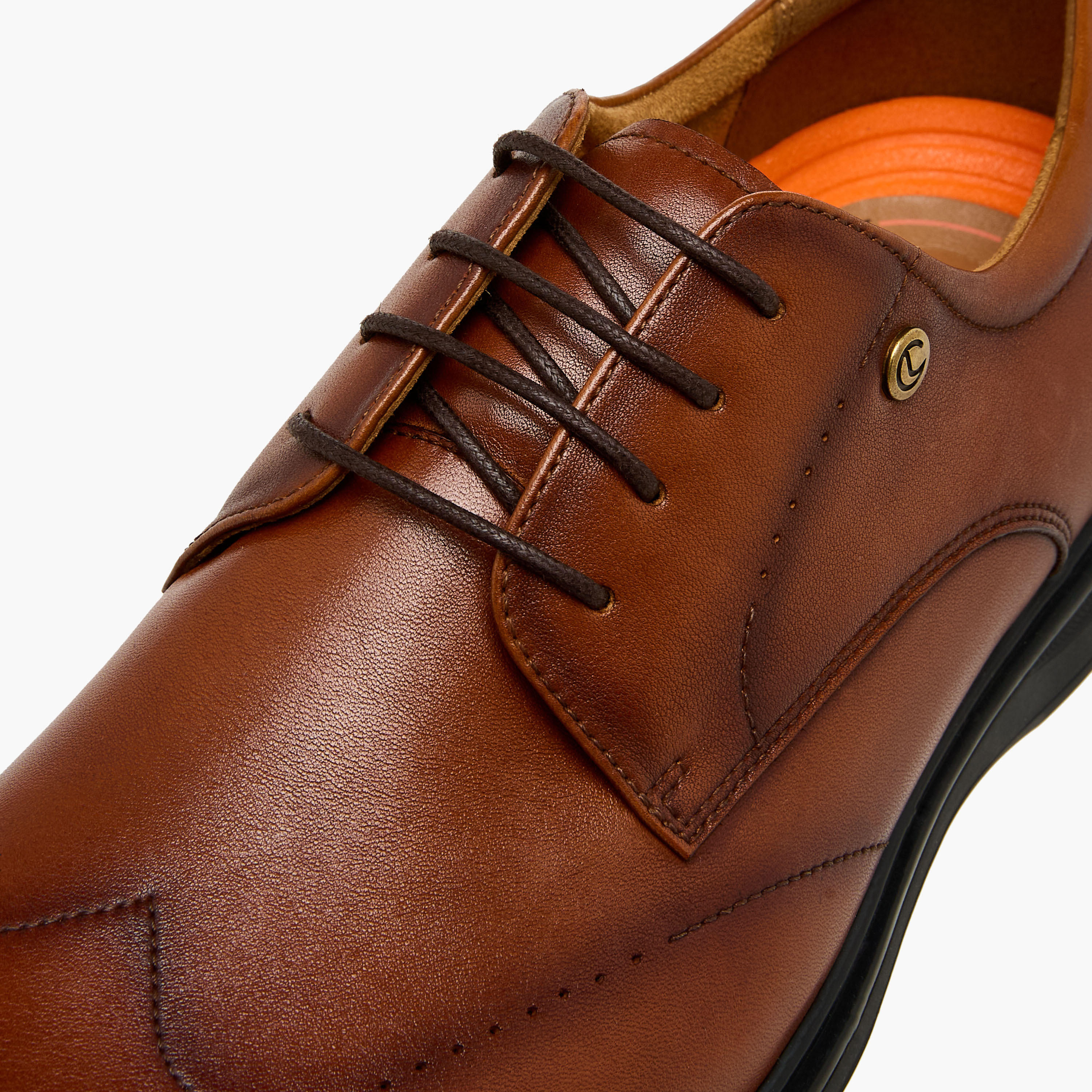 Le Confort Men Genuine Leather Lace-Up Derby Shoes-men-shoes-formalshoes-image-4