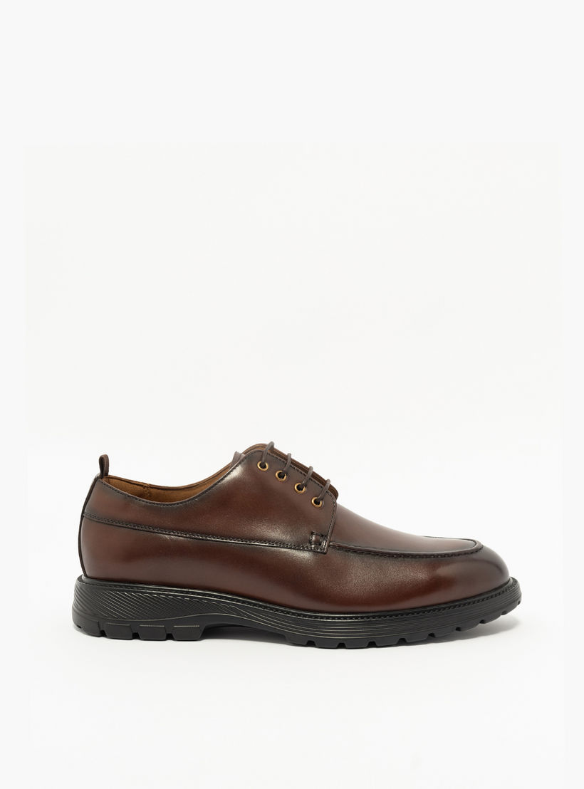 Le Confort Leather Solid Lace-Up Derby Shoes-men-shoes-formalshoes-image-3