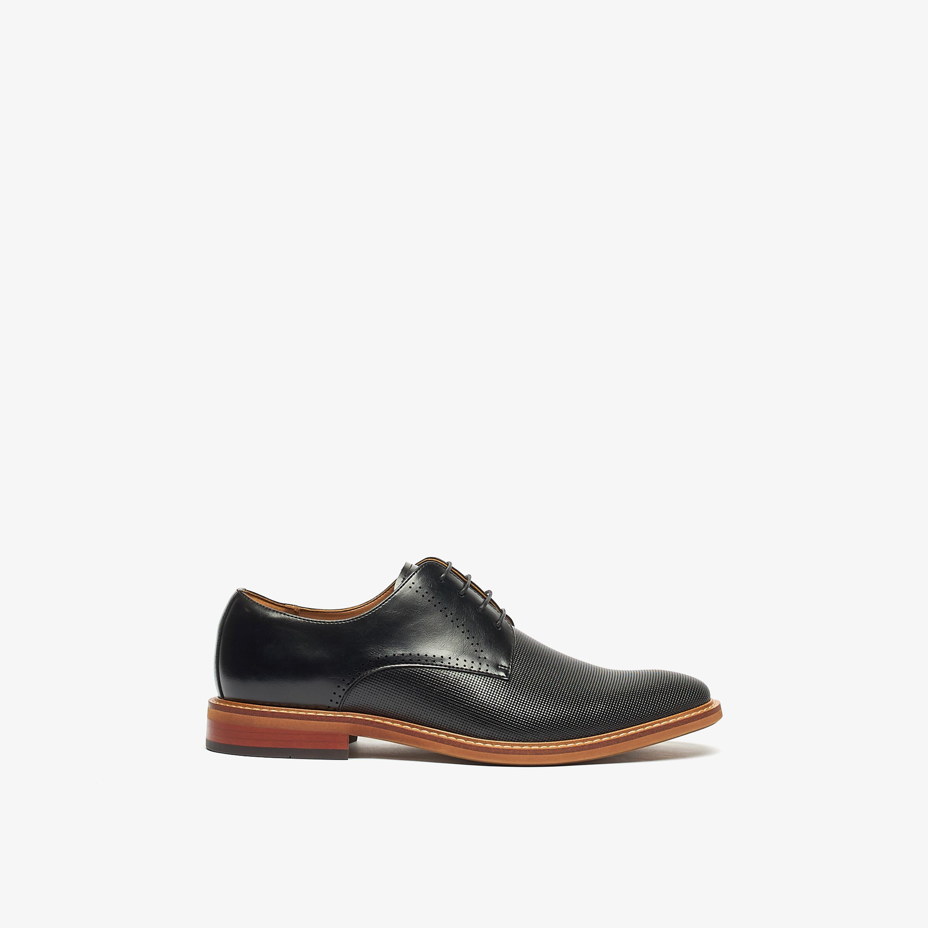 حذاء ديربي بارز الملمس برباط إغلاق للرجال من دوتشيني-men-shoes-formalshoes-image-3