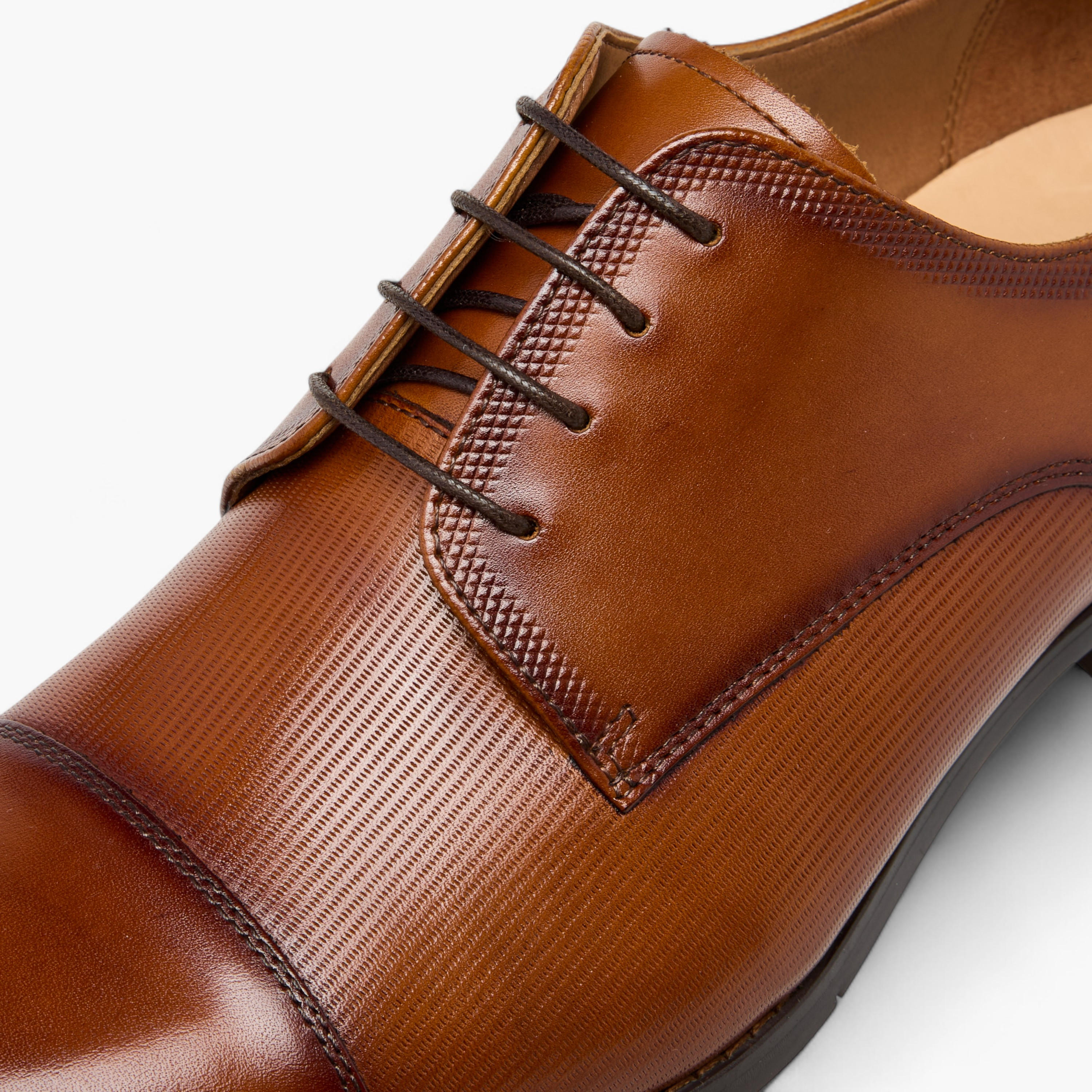 Duchini Men Lace-Up Leather Derby Shoes-men-shoes-formalshoes-image-4