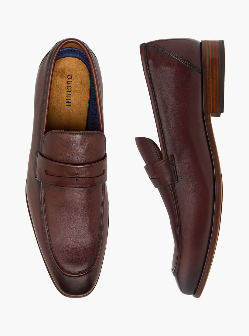 حذاء خفيف جلد سادة سهل الارتداء للرجال من دوتشيني-men-shoes-loafersandmoccasins-image-1