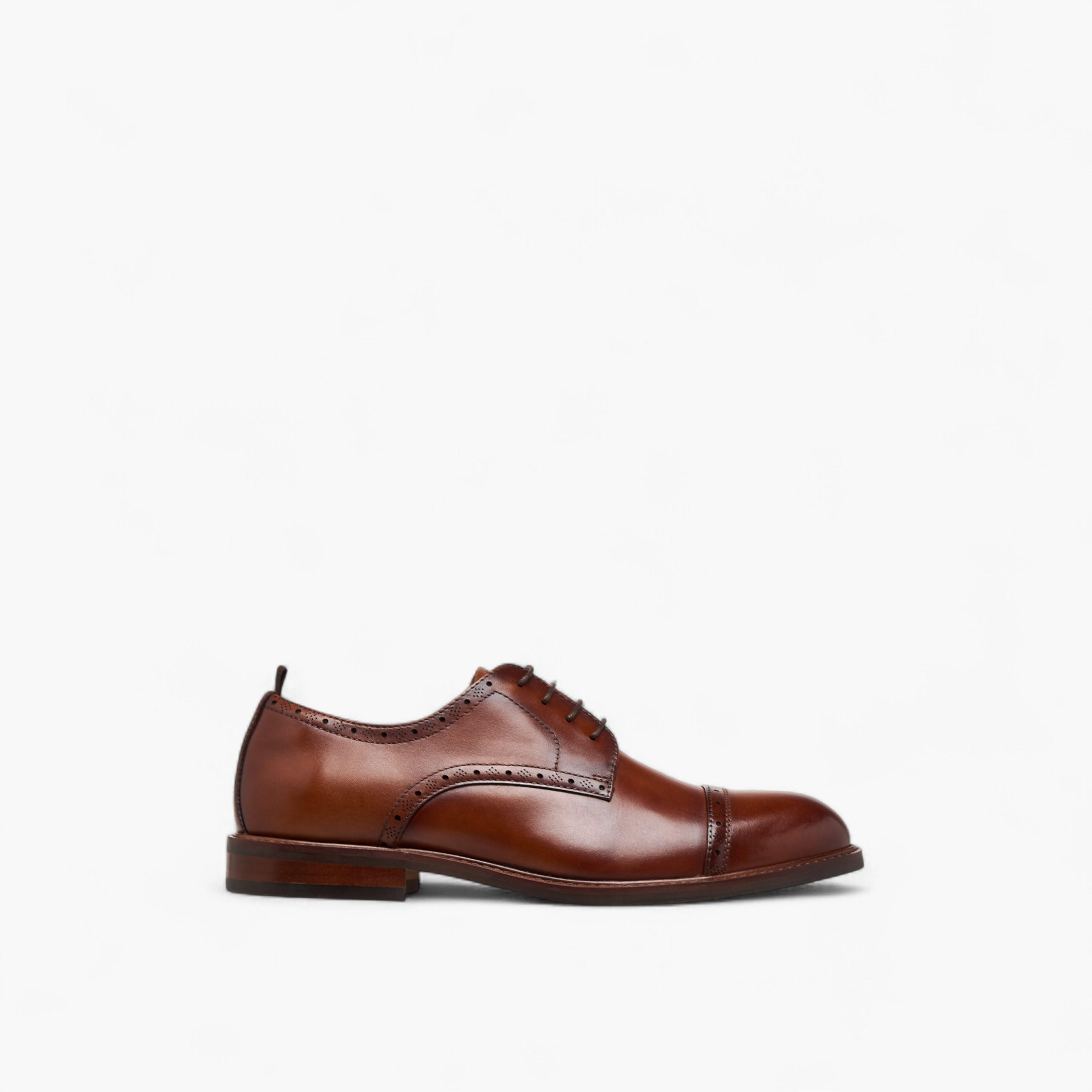 Duchini Men's Solid Lace-Up Derby Shoes-men-shoes-formalshoes-image-3